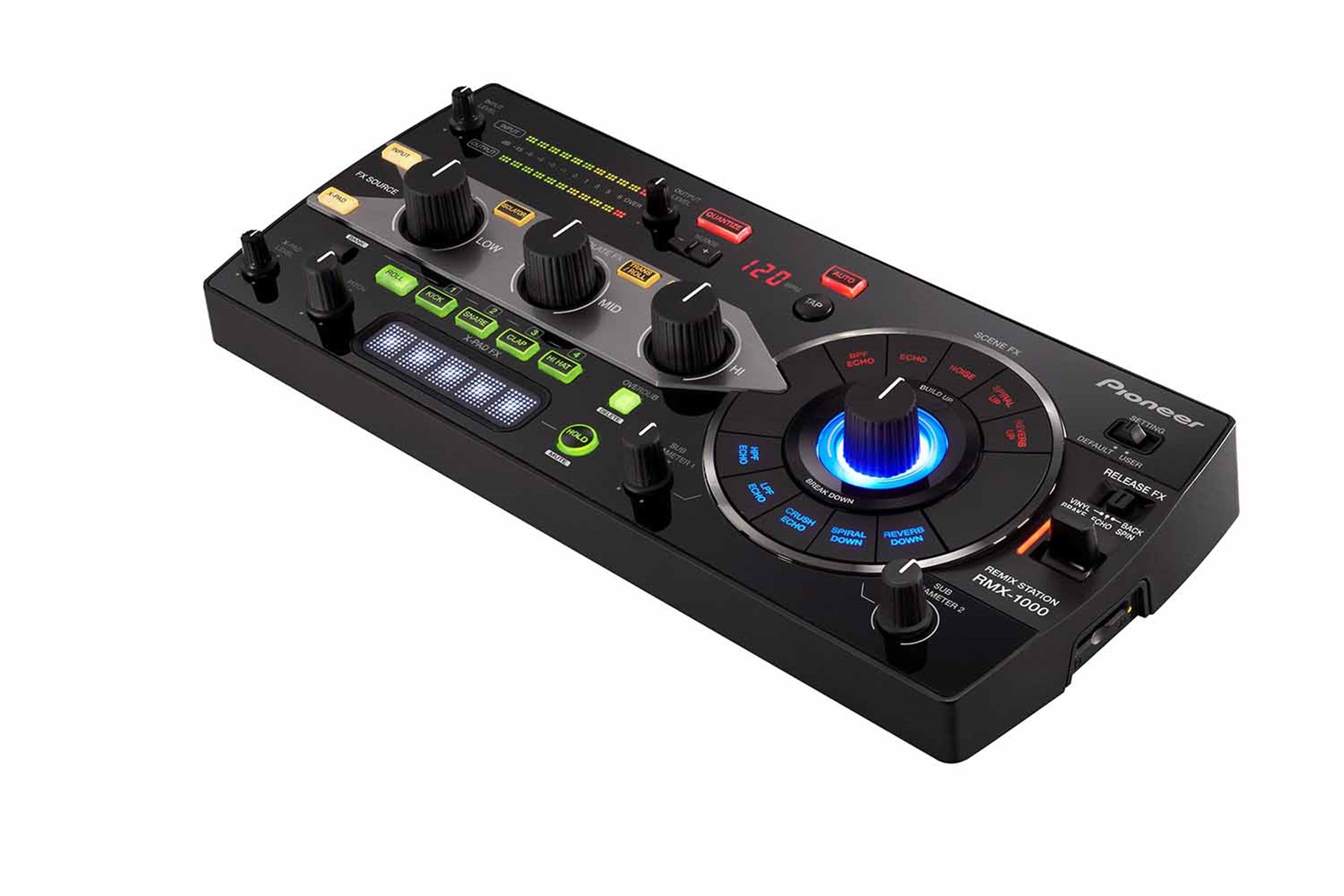 Pioneer DJ RMX-1000 Professional DJ Effector and Sampler - Black by Pioneer DJ