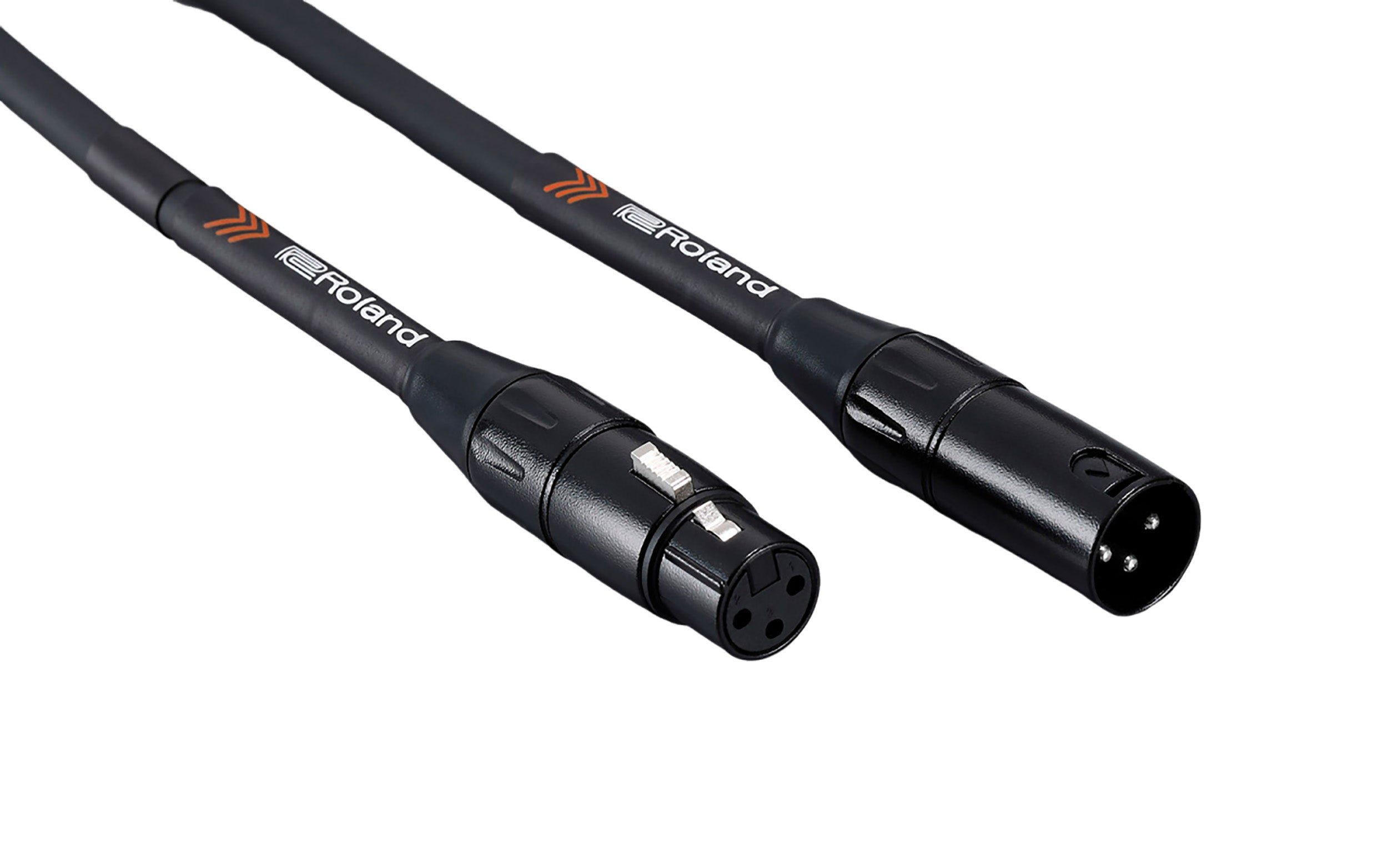 Roland RMCB3, Black Series Microphone Cable with Heavy-Duty XLR Connectors - 3 Ft by Roland