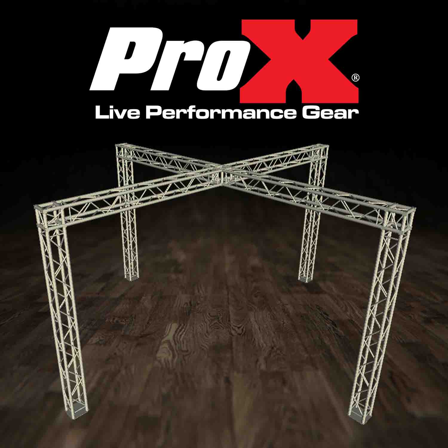 ProX XTP-EX2323-1, Exhibition Module Package X Square Layout by ProX Cases