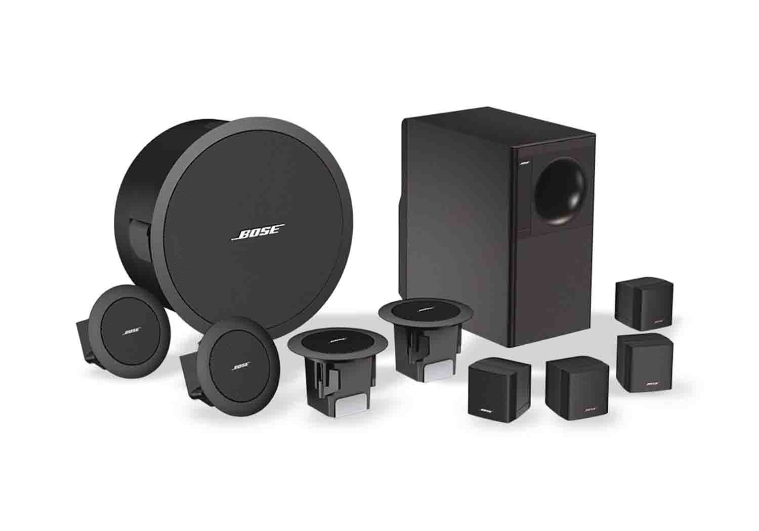 Bose FS3 FLUSH-MT SAT B, FreeSpace 3 Flush-Mount Satellites Loudspeakers (1 Pair, Black) by Bose