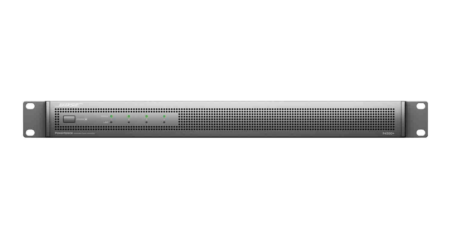 Bose P4300+ PowerSpace 4-Channel 300W Power Amplifier by Bose