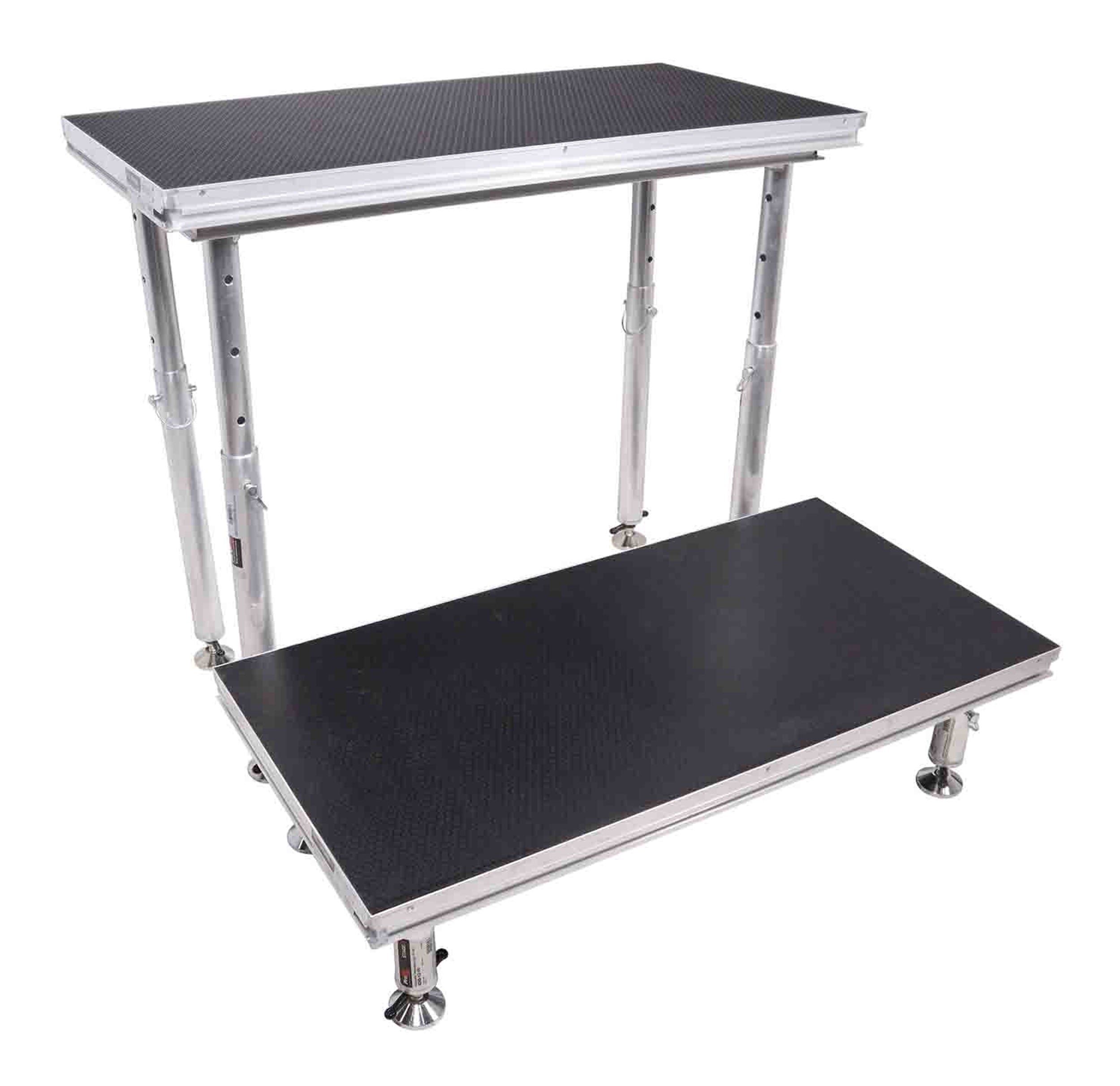 ProX XSQ-2X4MK2 StageQ MK2 2ft X 4ft Heavy Duty Platform with 28 to 48 Inch Height Legs