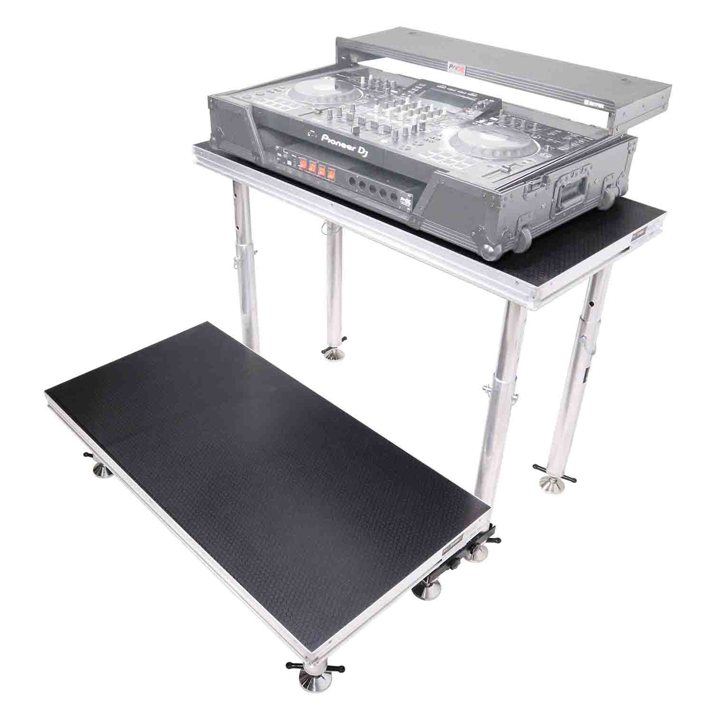 ProX XSQ-2X4MK2 StageQ MK2 2ft X 4ft Heavy Duty Platform with 28 to 48 Inch Height Legs