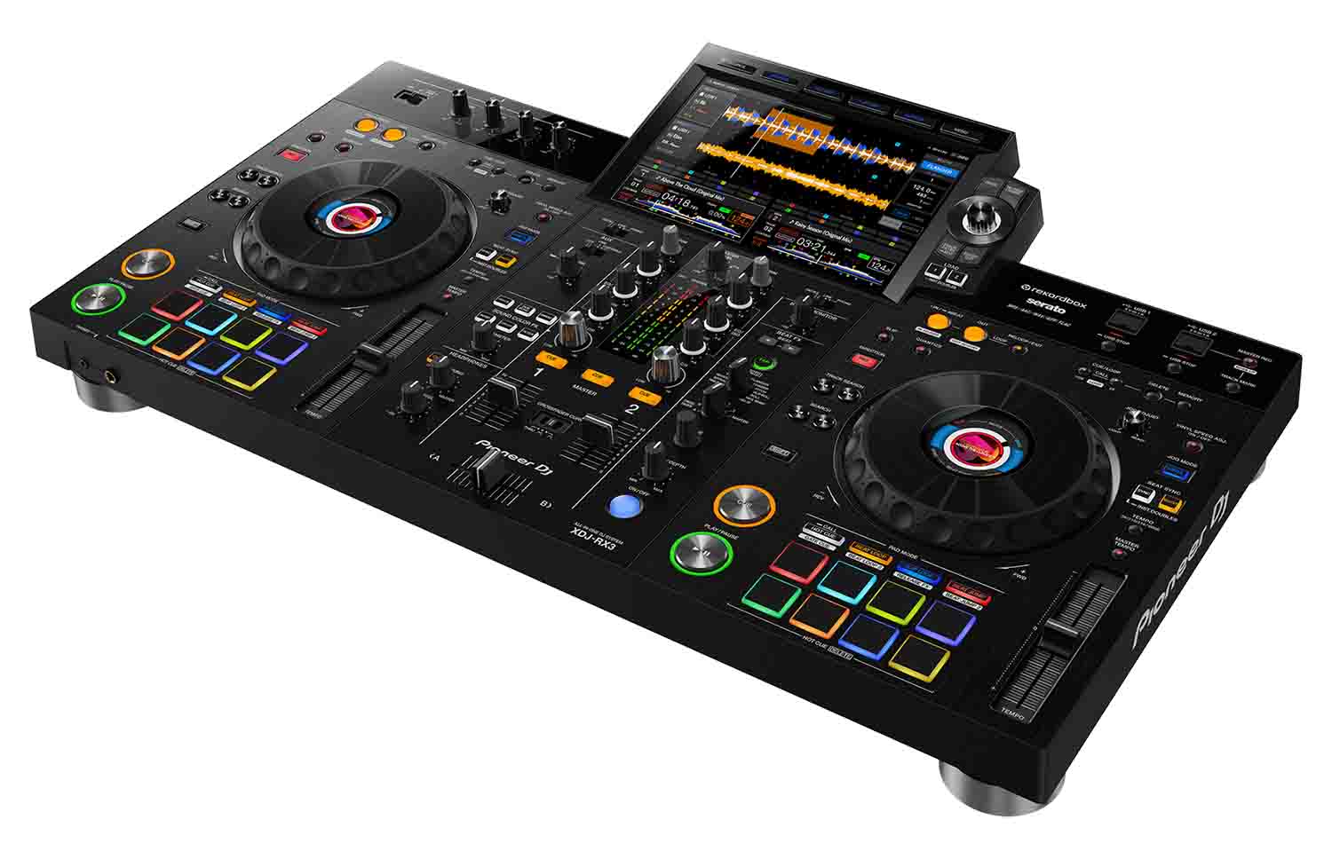 B-Stock: Pioneer DJ XDJ-RX3, 2-Channel Performance All-In-One DJ Controller System - Black