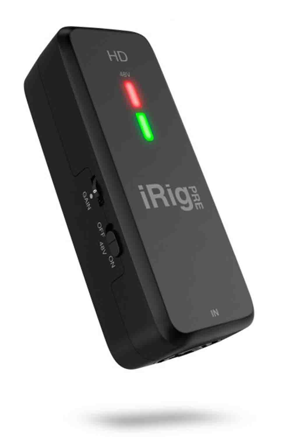IK Multimedia iRig Pre HD-High Definition Microphone Interface for iPhone, iPad and Mac by IK Multimedia