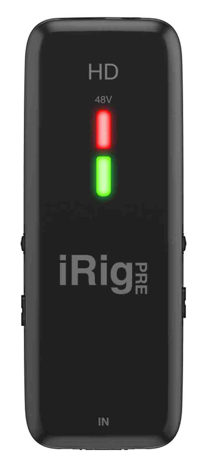 IK Multimedia iRig Pre HD-High Definition Microphone Interface for iPhone, iPad and Mac by IK Multimedia