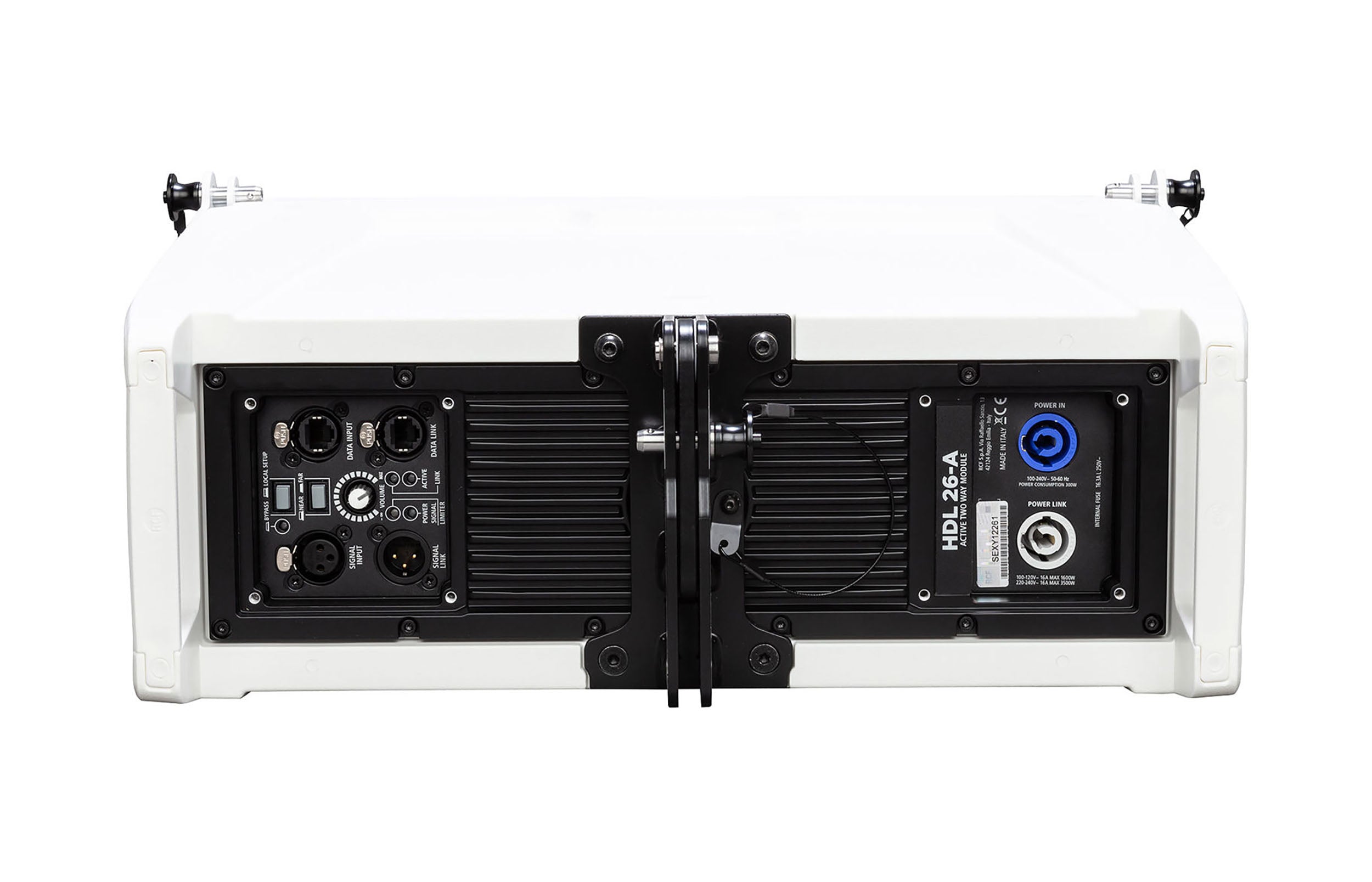 RCF HDL26-A W, 2000-Watt Active Line Array Speaker - White by RCF