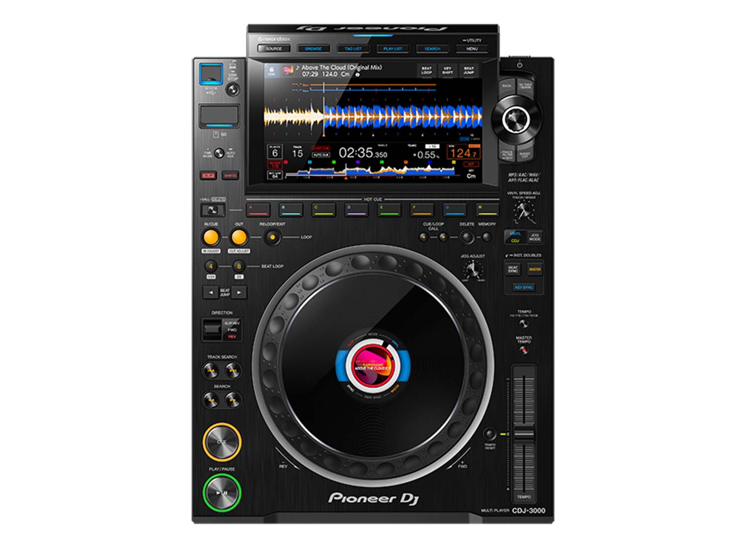 B-Stock: Pioneer DJ CDJ-3000 Professional DJ Multi Player - Black by Pioneer DJ