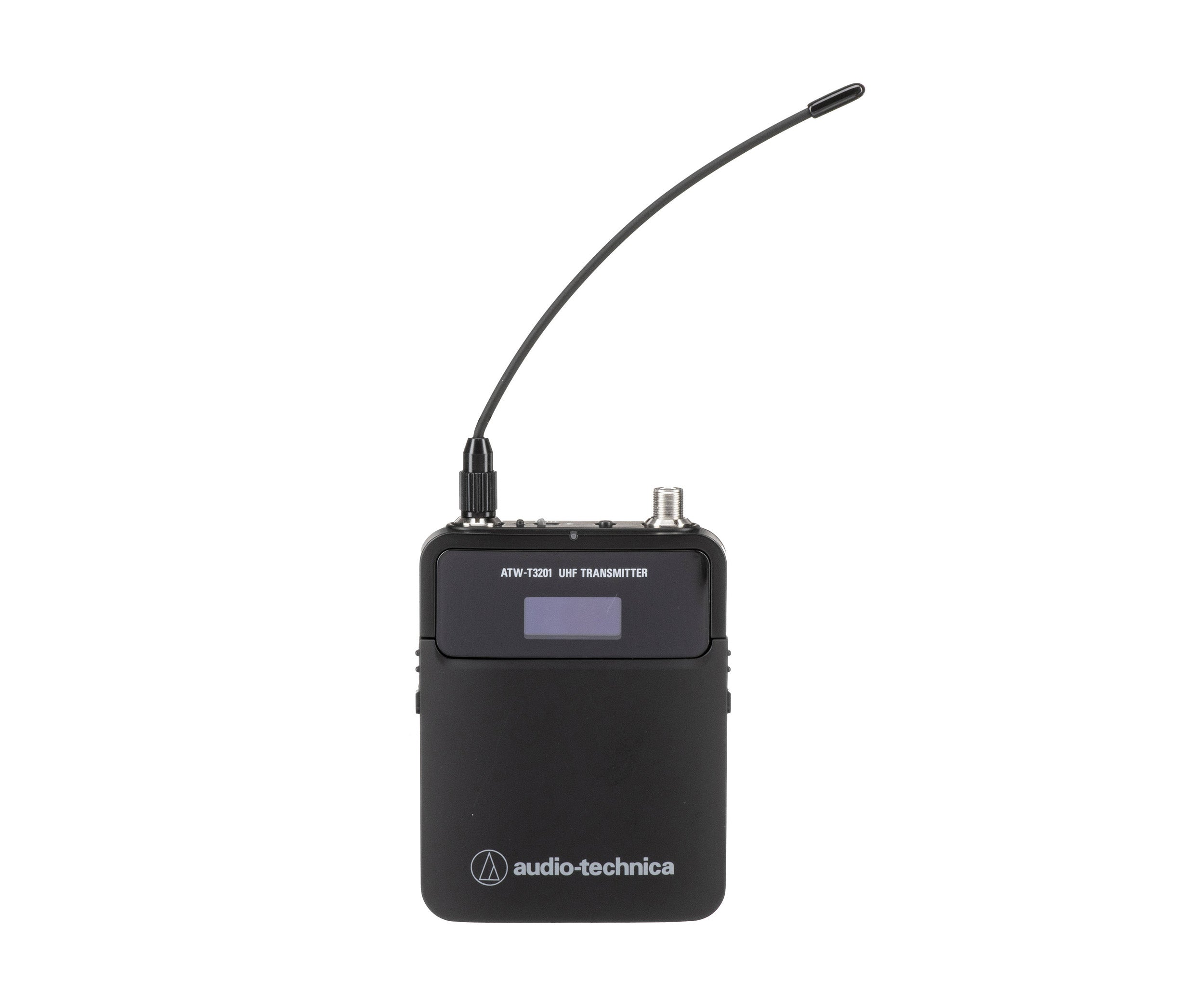 Audio-Technica ATW-3211DE2, 3000 Series Bodypack Wireless Microphone System with No Mic DE2 - 470 to 530 MHz by Audio-Technica