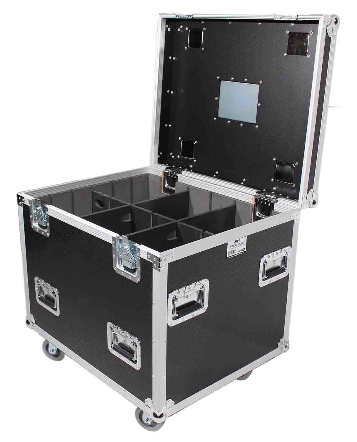 PROX XS-UTL243030W MK2 Heavy-Duty Truck Pack Utility Flight Case with Divider and Tray Kit by ProX Cases