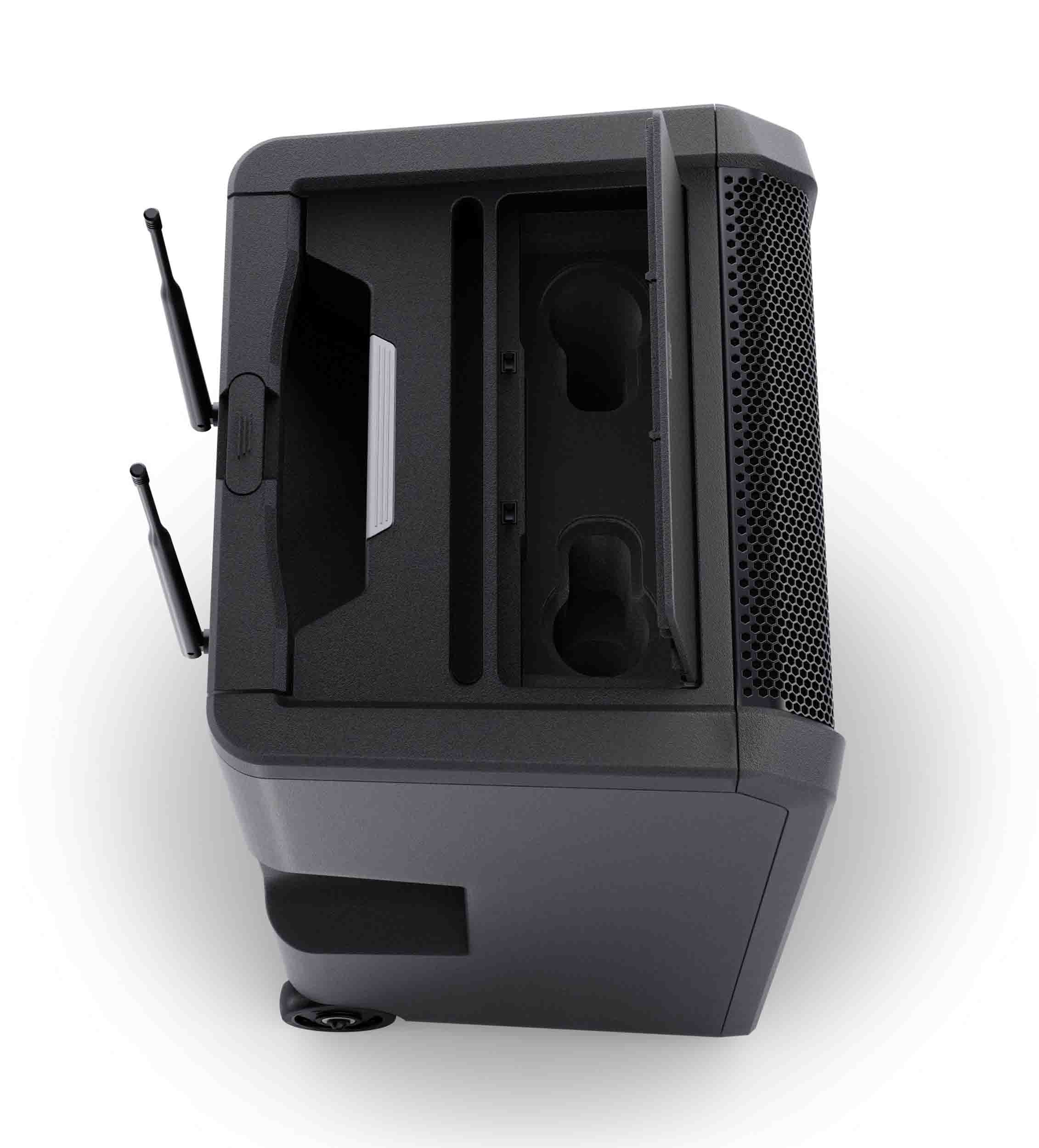 LD System ANNY 10 BPH B4.7, 10" Portable Battery-Powered Bluetooth PA System with Mixer And 1x Headset Microphone Including Bodypack by LD Systems
