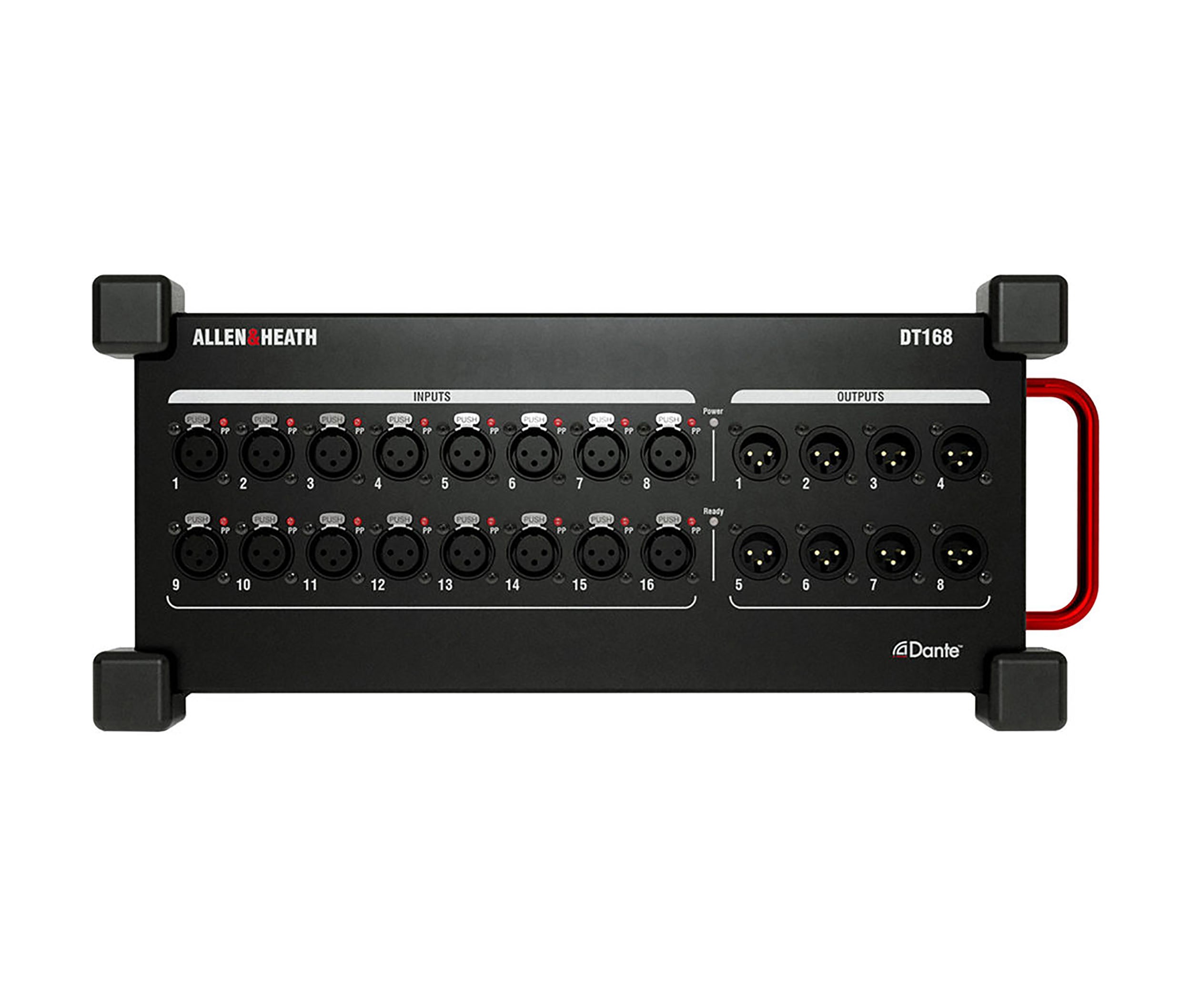 Allen & Heath DT168, 16x8 input Dante I/O Expander by ALLEN & HEATH