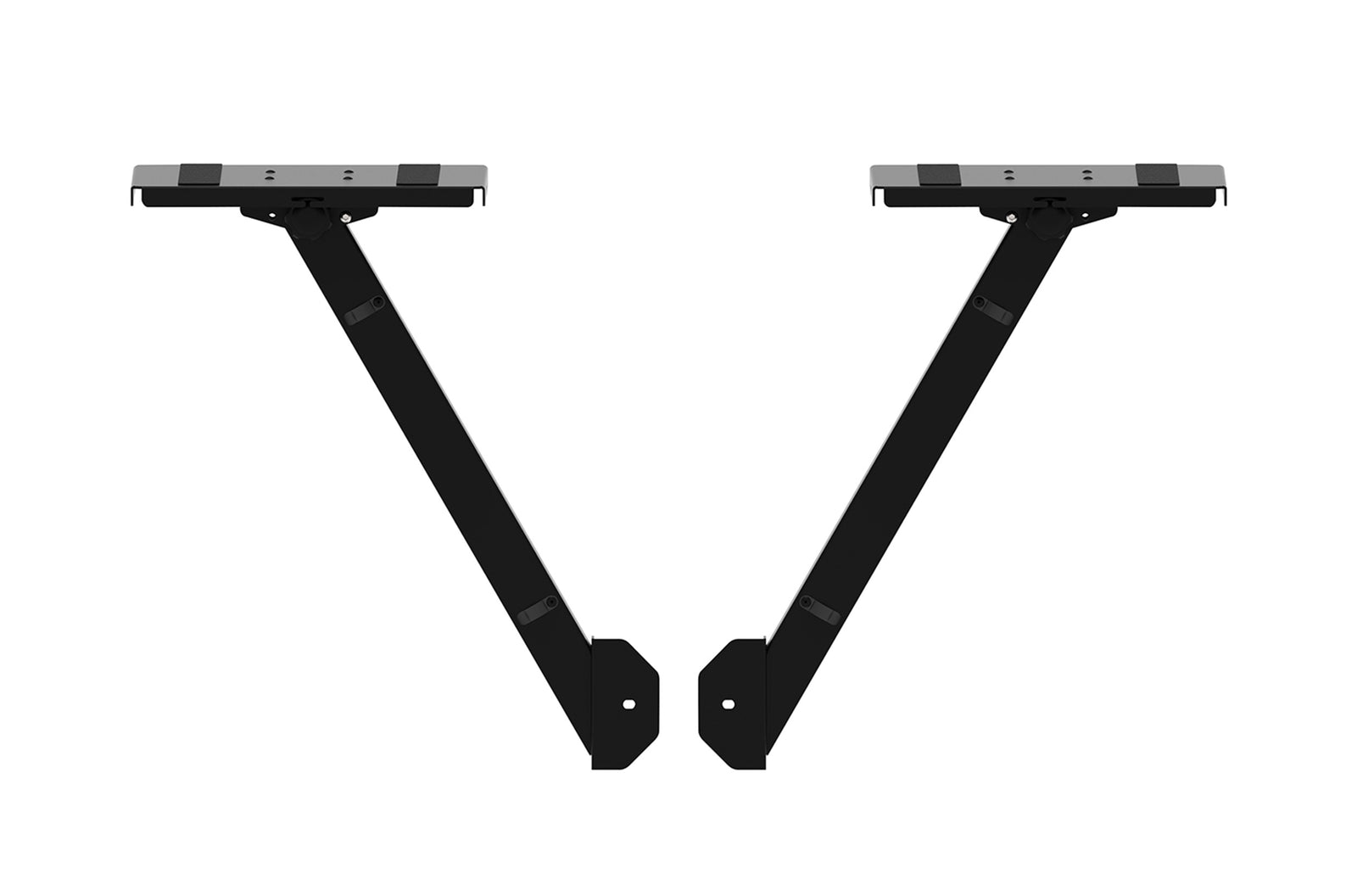 ProX XFH-B3SIDESHELFBL Audio Monitor DJ Lighting Side Mounting Shelf for B3 DJ Table Workstation by Humpter by ProX Cases