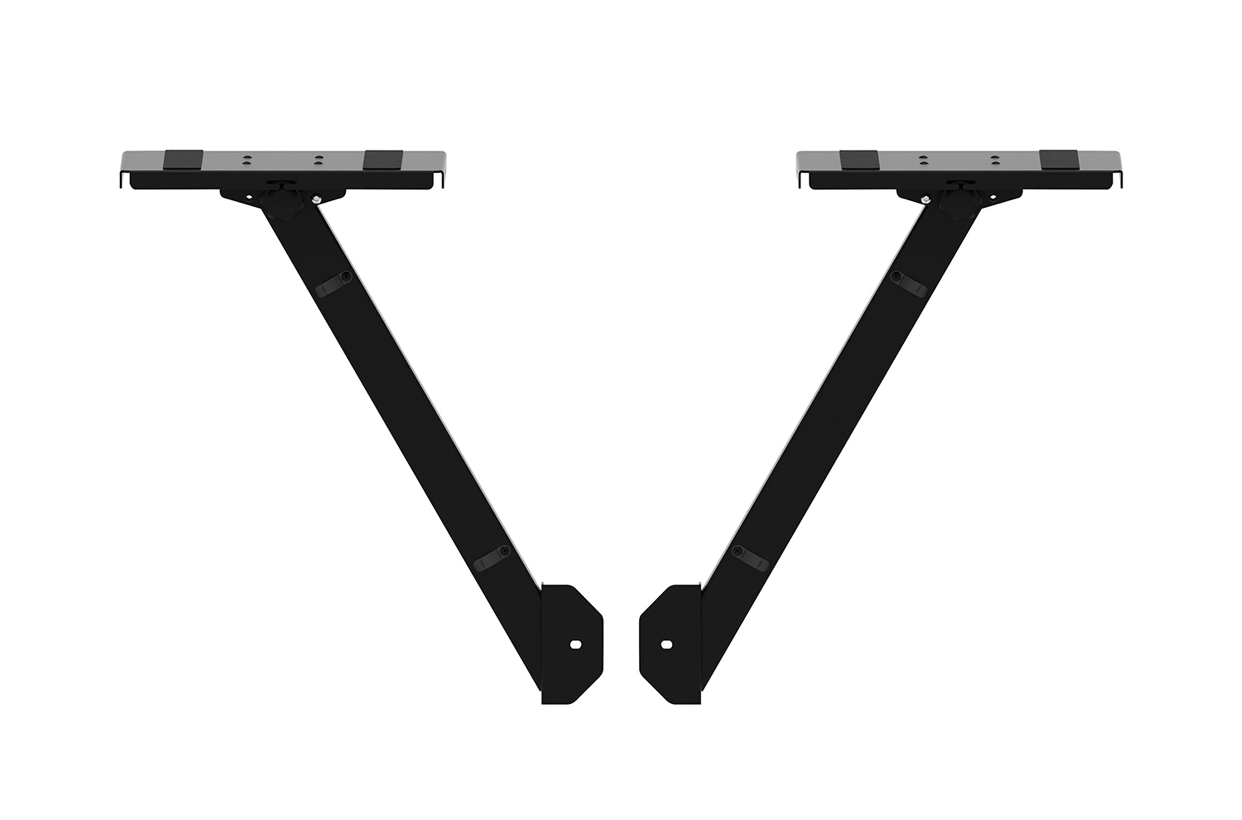 ProX XFH-B3SIDESHELFBL Audio Monitor DJ Lighting Side Mounting Shelf for B3 DJ Table Workstation by Humpter by ProX Cases