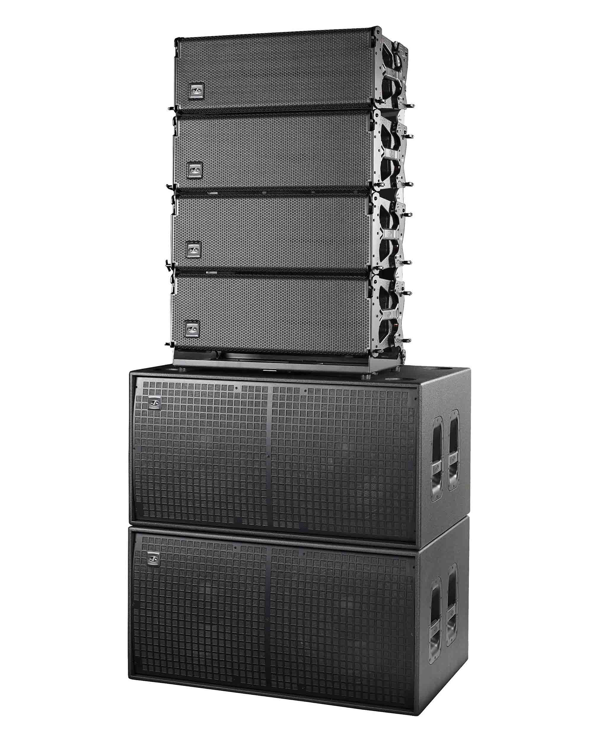 DAS Audio EVENT-210A-115, Powered 3-Way Compact Line Array Module - Black by DAS Audio