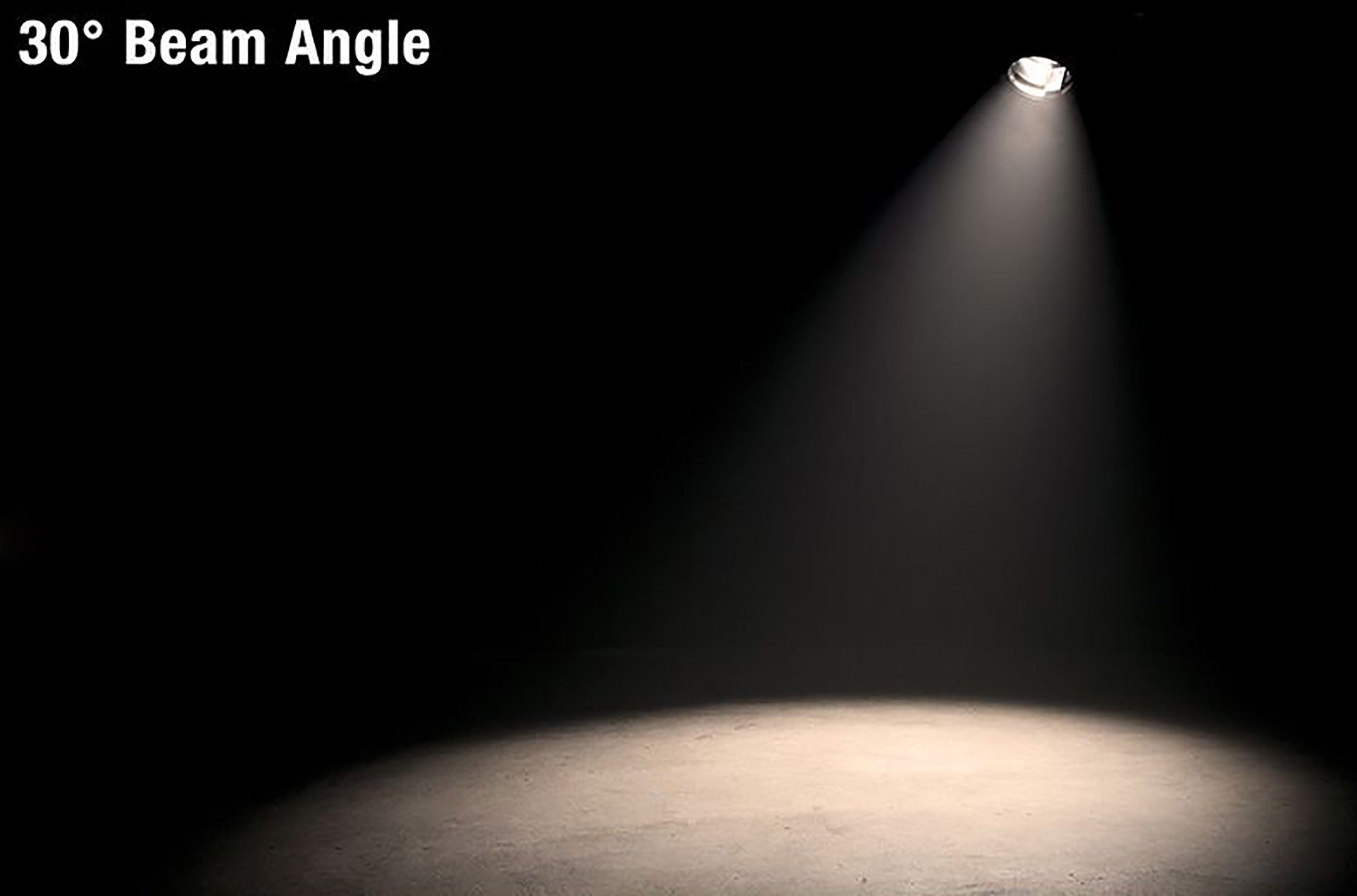 ADJ Par Z100 3K2, White LED Stage PAR 3000K - Black by ADJ