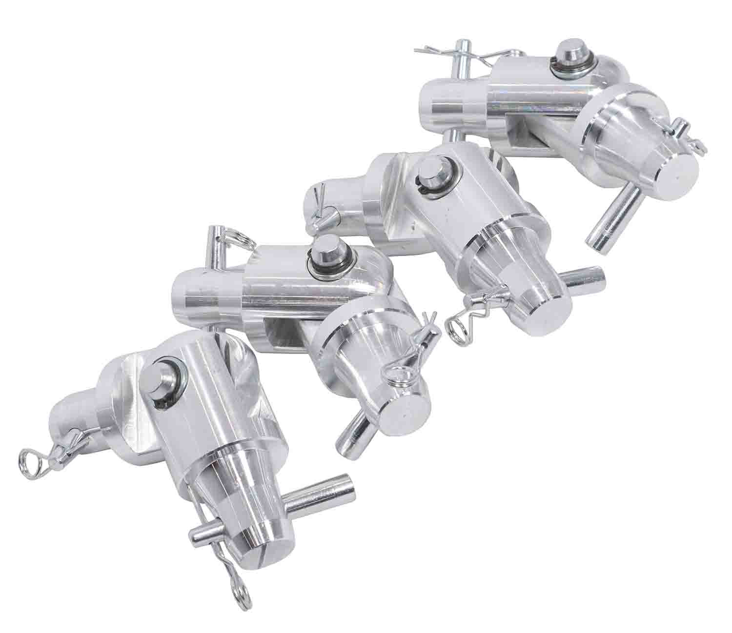 PROX XT-HINGEX4, Pack of 4 Conical Single Tube Hinge Unit for F31 F32 F34 Conical 2” Truss by ProX Cases