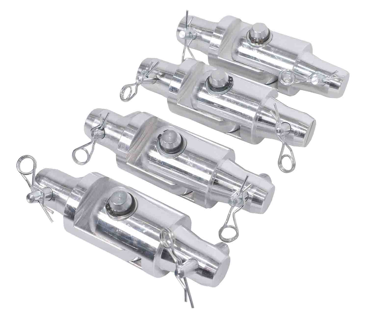 PROX XT-HINGEX4, Pack of 4 Conical Single Tube Hinge Unit for F31 F32 F34 Conical 2” Truss by ProX Cases