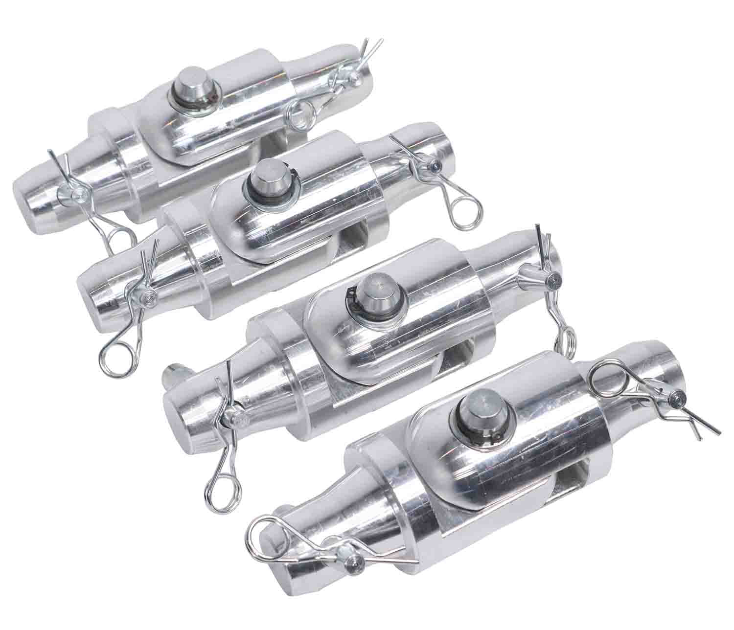 PROX XT-HINGEX4, Pack of 4 Conical Single Tube Hinge Unit for F31 F32 F34 Conical 2” Truss by ProX Cases