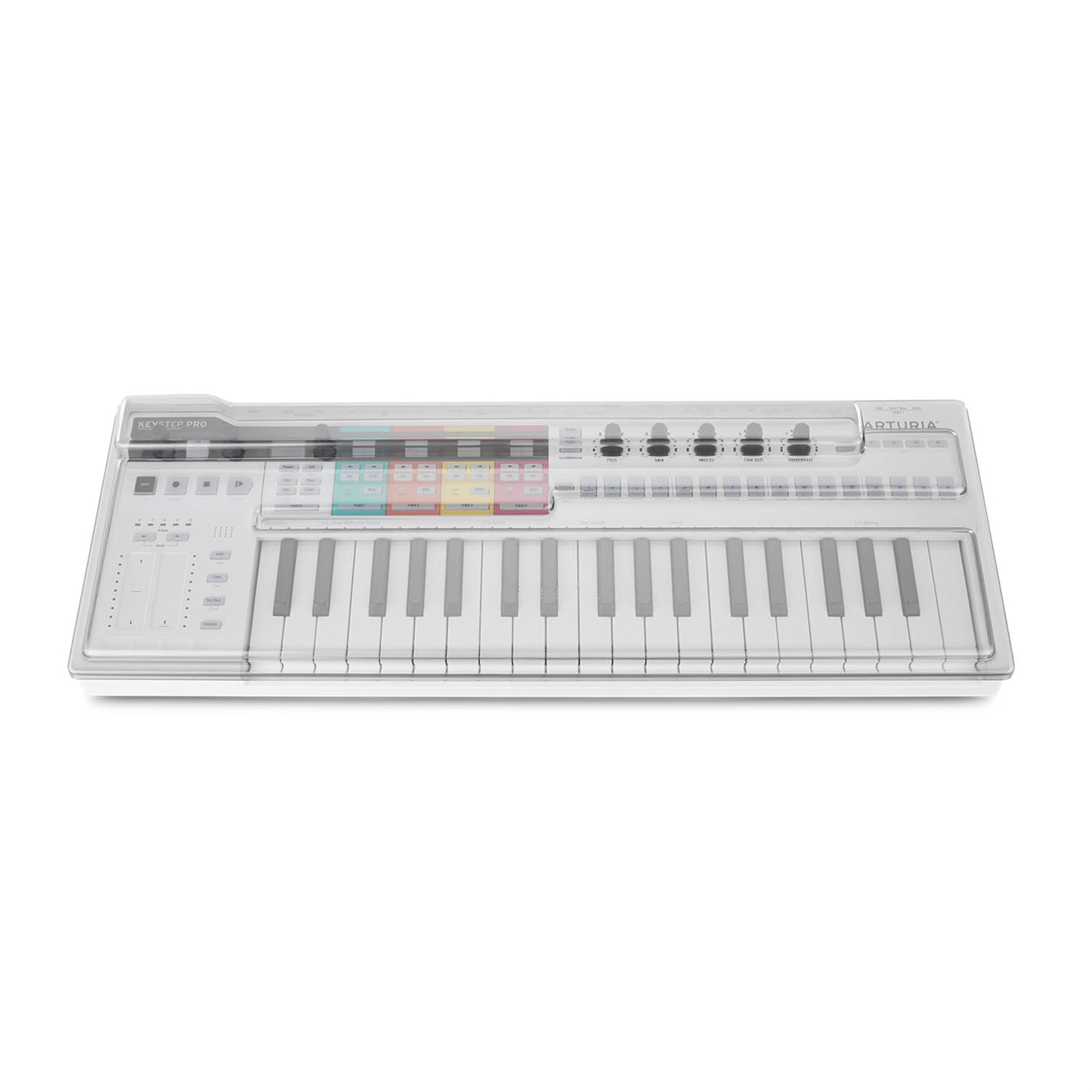 Arturia Keystep Pro, Keyboard Sequencer DJ Package with Protective Cover by Arturia