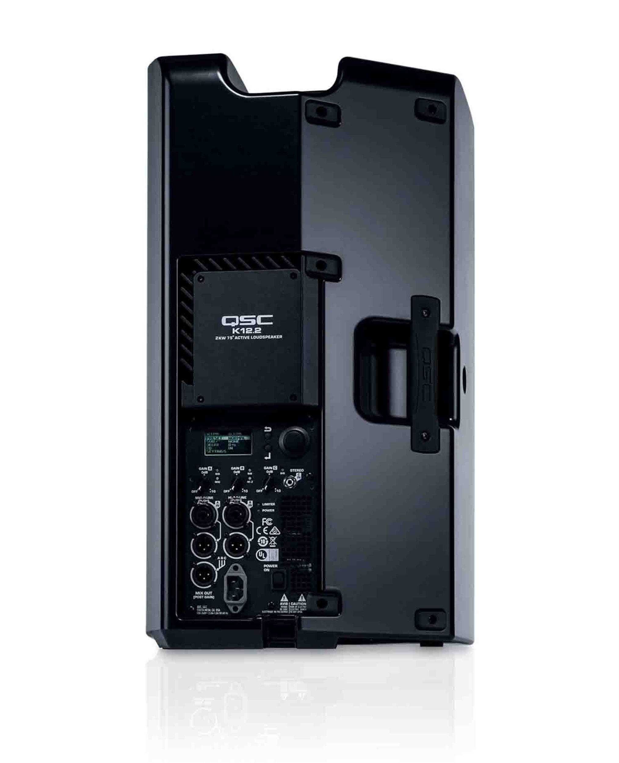 QSC K12.2, 2-Way 12-inch Powered Portable PA Speaker with Integrated Speaker Processor - 2000 Watt by QSC