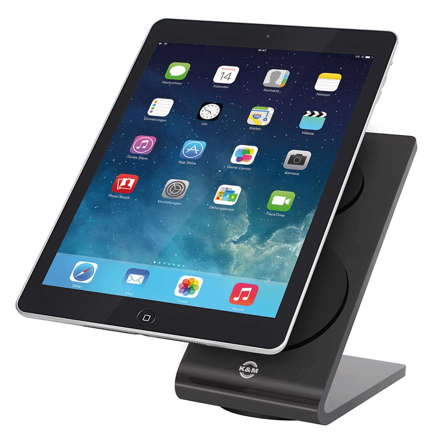 K&M Tablet PC Stand - Black by K&M