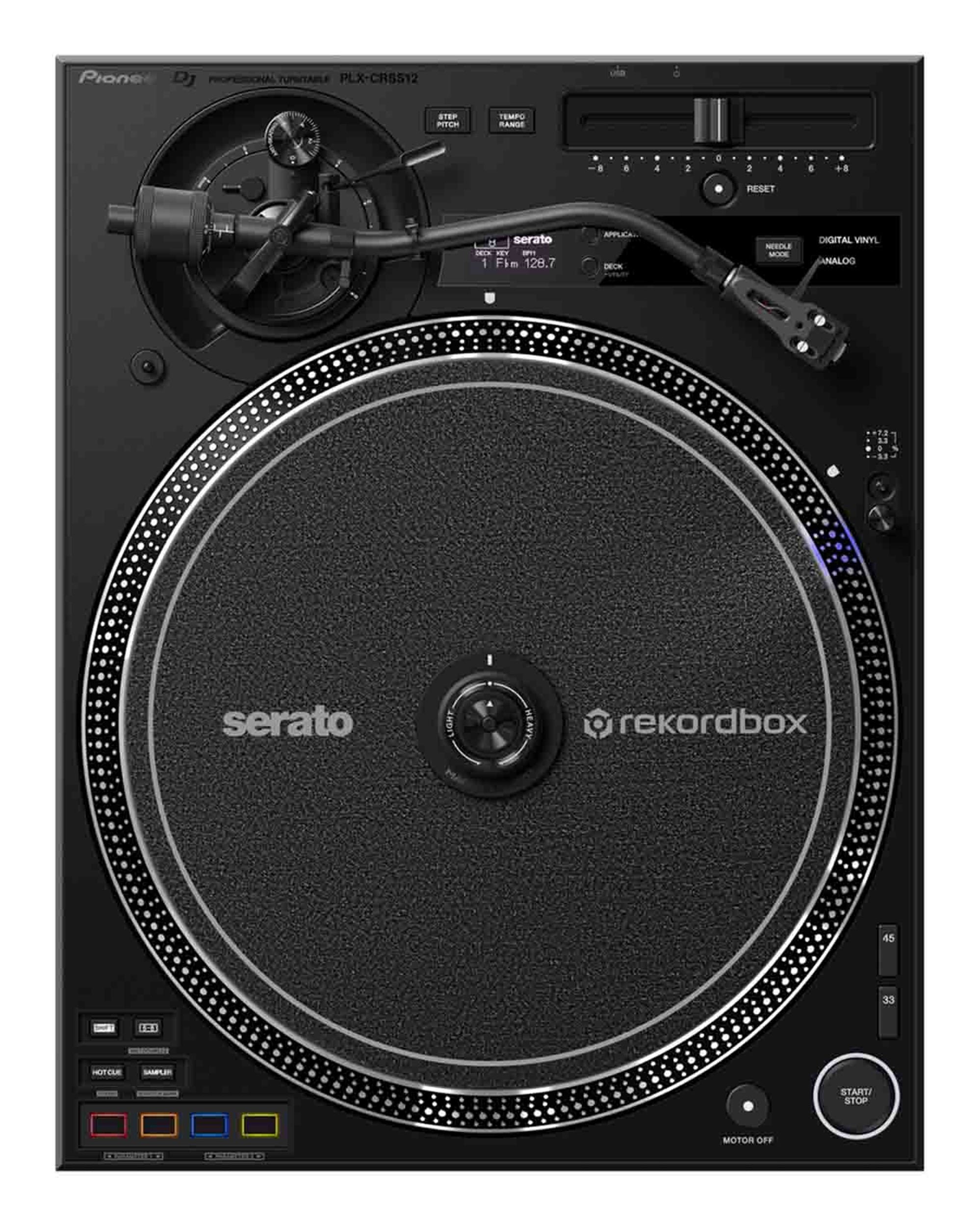 Pioneer PLX-CRSS12 Professional Digital-Analog Hybrid Turntable by Pioneer DJ