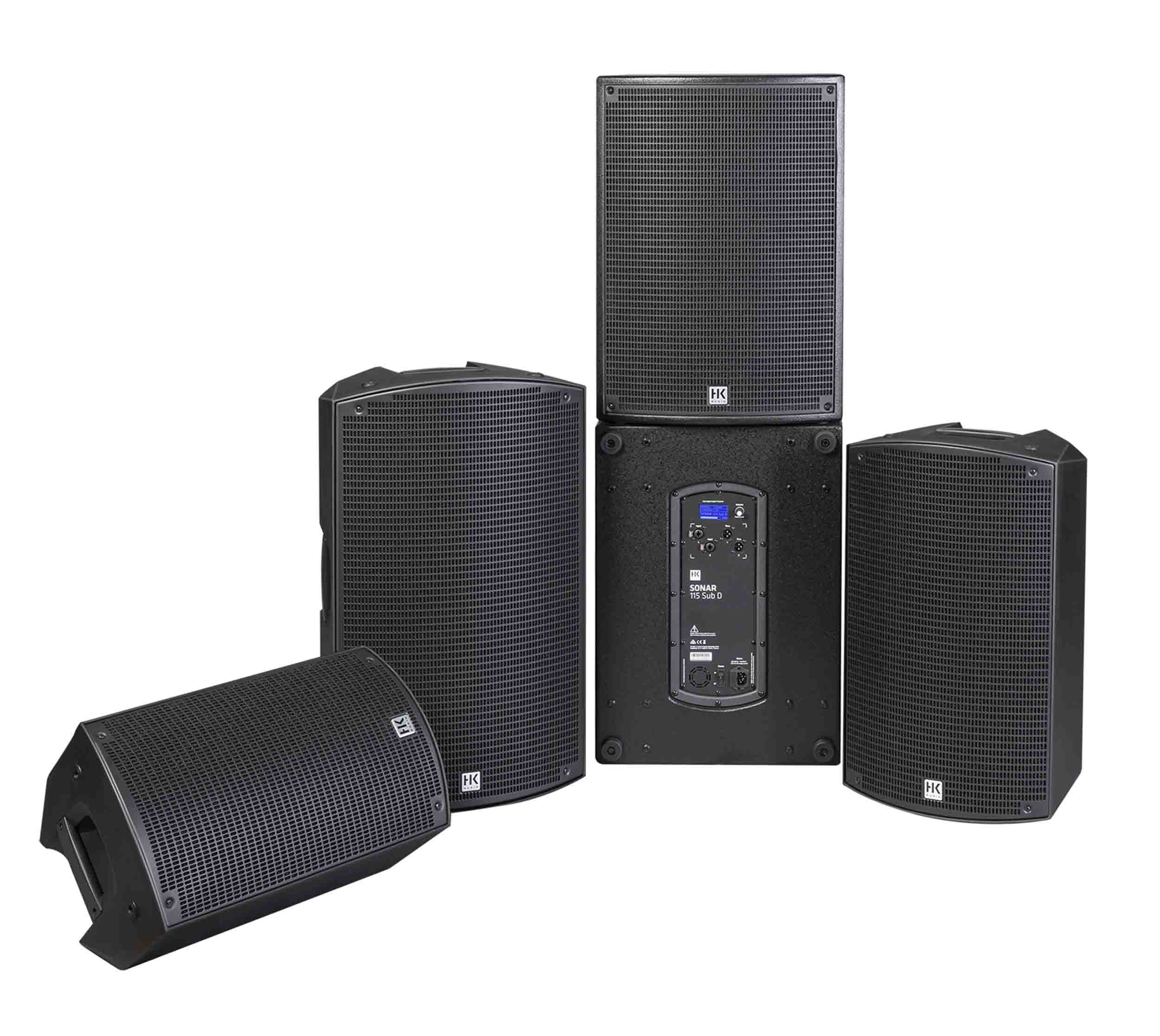 HK Audio SONAR112XI, 2-Way 1200W 12-Inch Powered Speaker by HK Audio