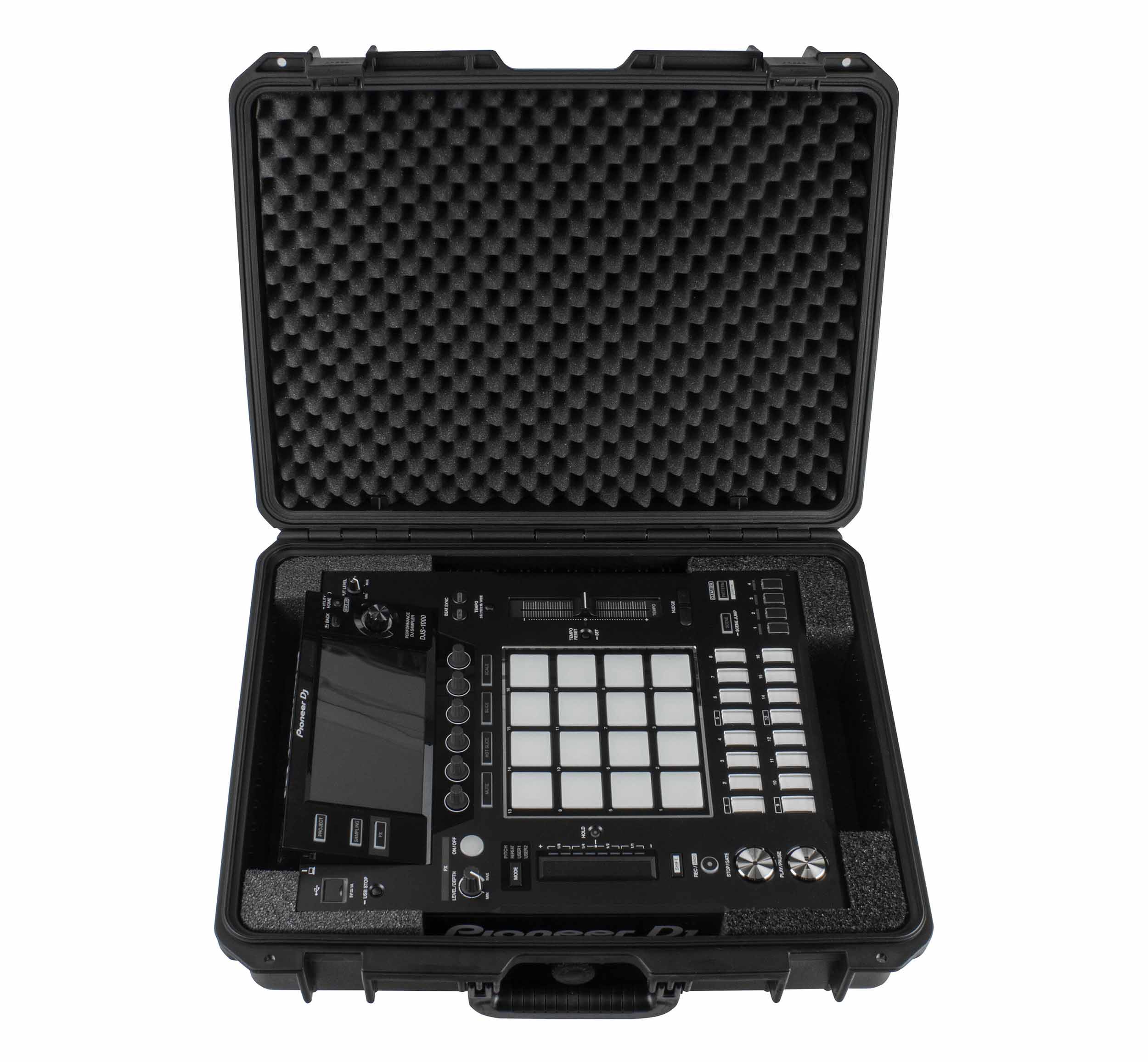 Odyssey VUDJS1000 Dustproof and Watertight Carrying Case for Pioneer DJ DJS-1000 16 Track Dynamic DJ Sampler by Odyssey