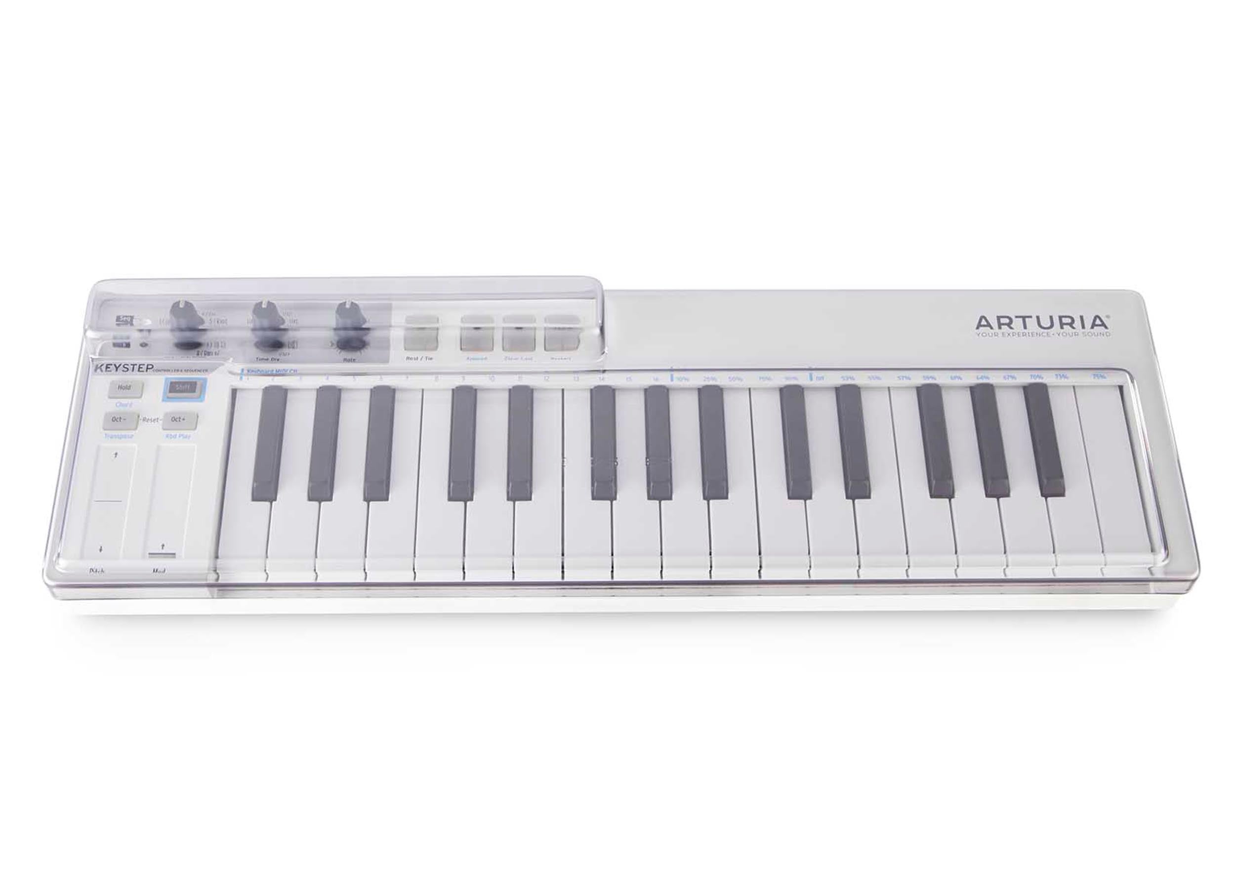Decksaver Cover DSLE-PC-KEYSTEP For LE Arturia Keystep Controller by DECKSAVER