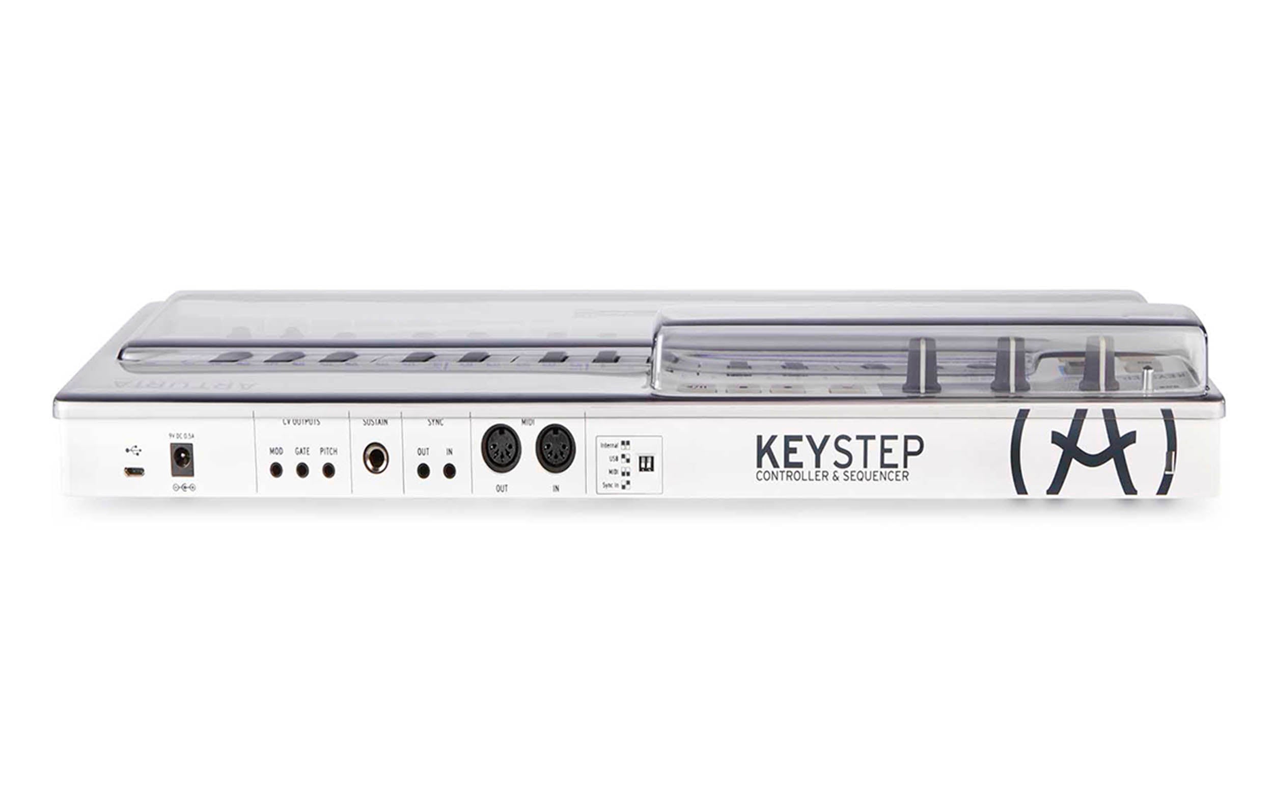 Decksaver Cover DSLE-PC-KEYSTEP For LE Arturia Keystep Controller by DECKSAVER