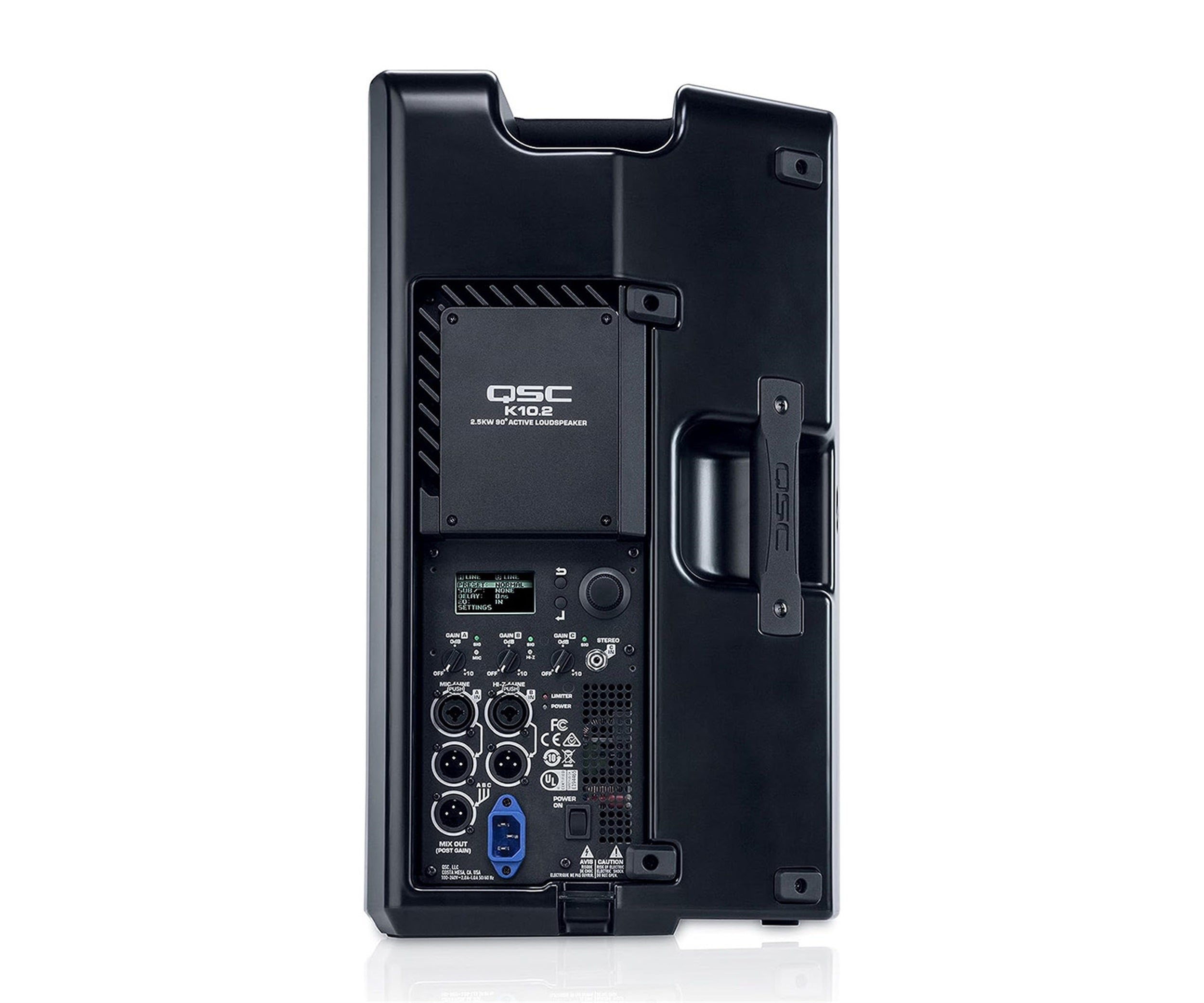 QSC K10.2, 10-inch 2000W Powered Portable PA Speaker with Integrated Speaker Processor by QSC