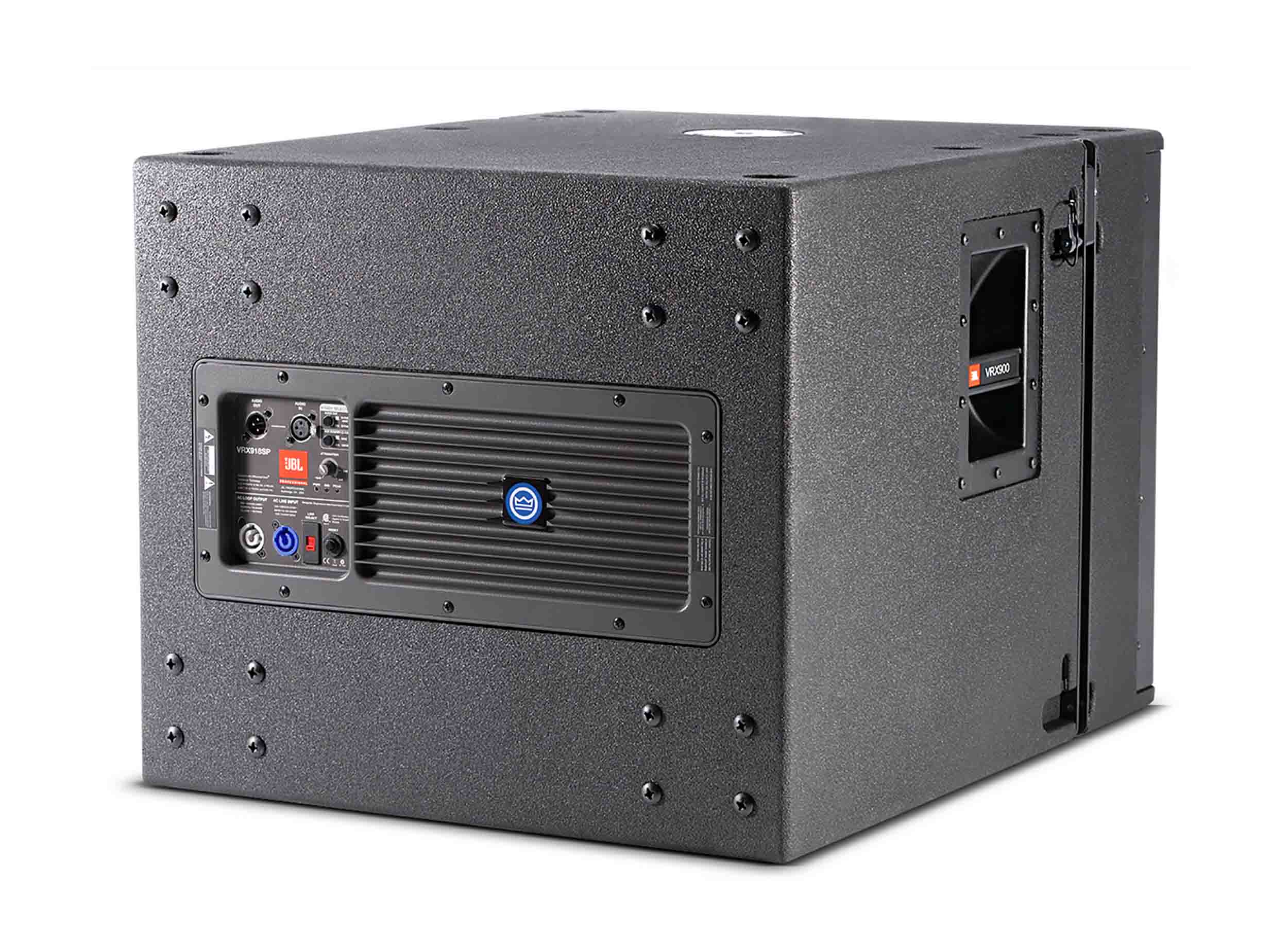 JBL VRX918SP, 18 Inch High Power Powered Flying Subwoofer by JBL