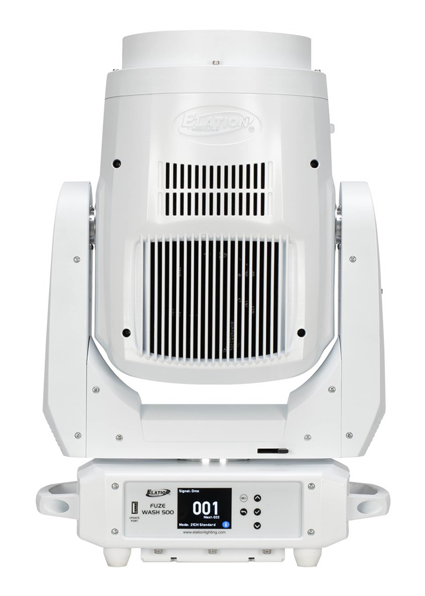 Elation FUZ567WH, 500-Watt Full Spectrum RGBMA LED Wash Fixture - White by Elation