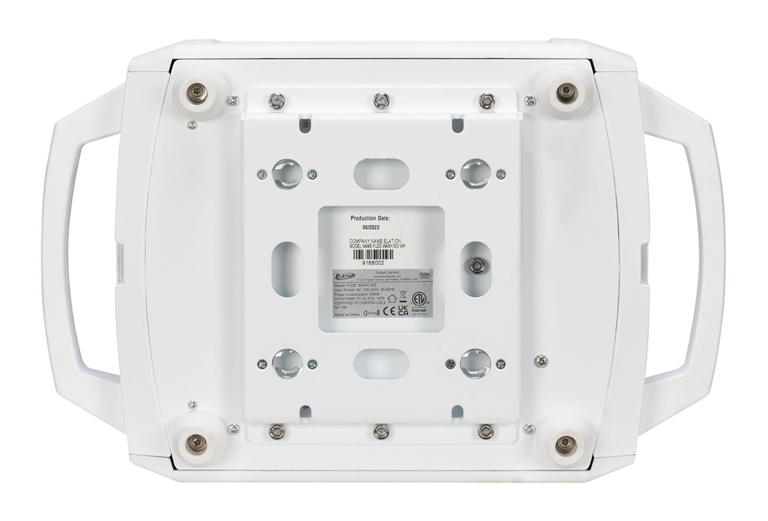 Elation FUZ567WH, 500-Watt Full Spectrum RGBMA LED Wash Fixture - White by Elation