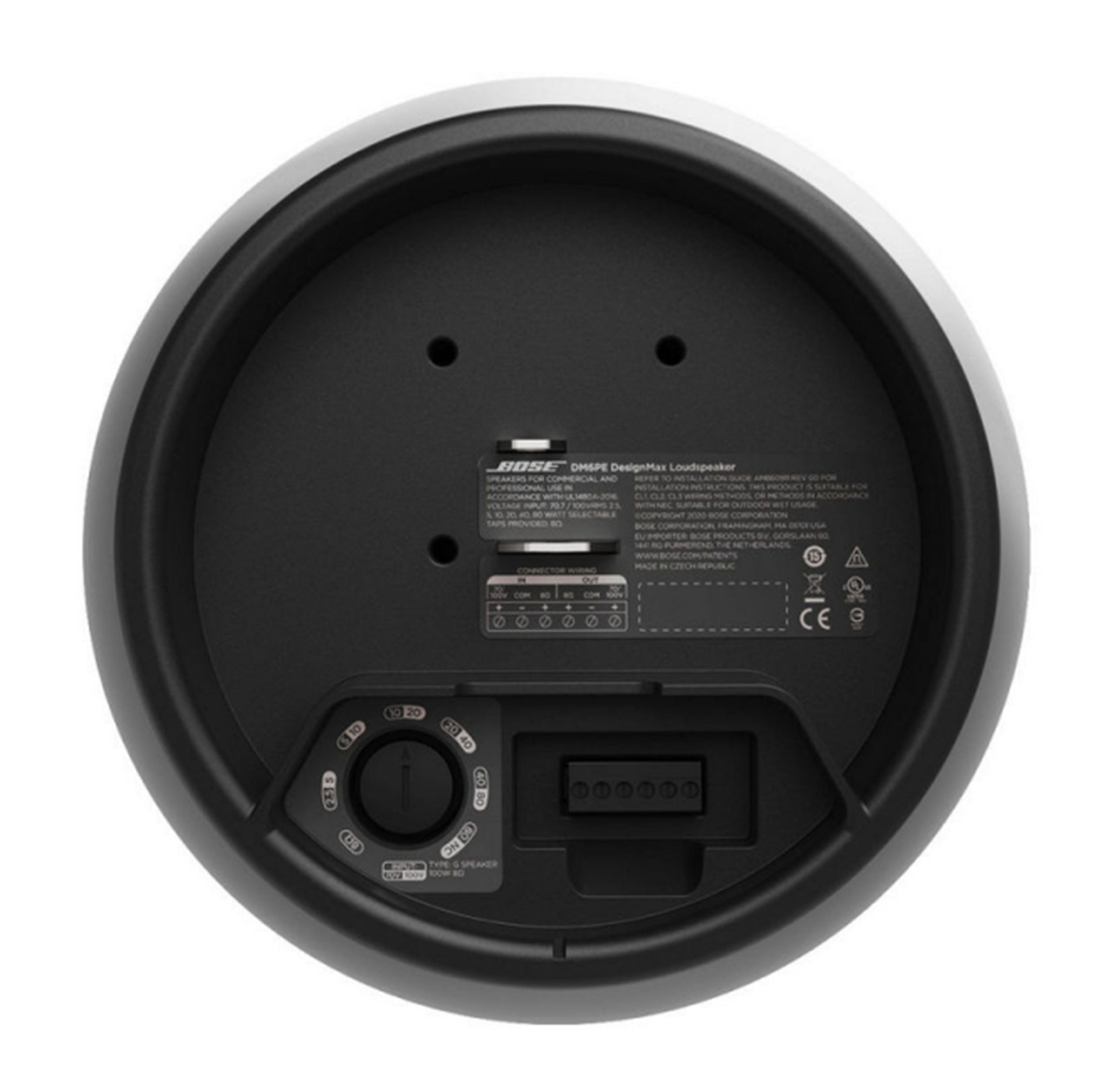 Bose DM6PE BLACK, Design Max Pendant Loudspeaker by Bose