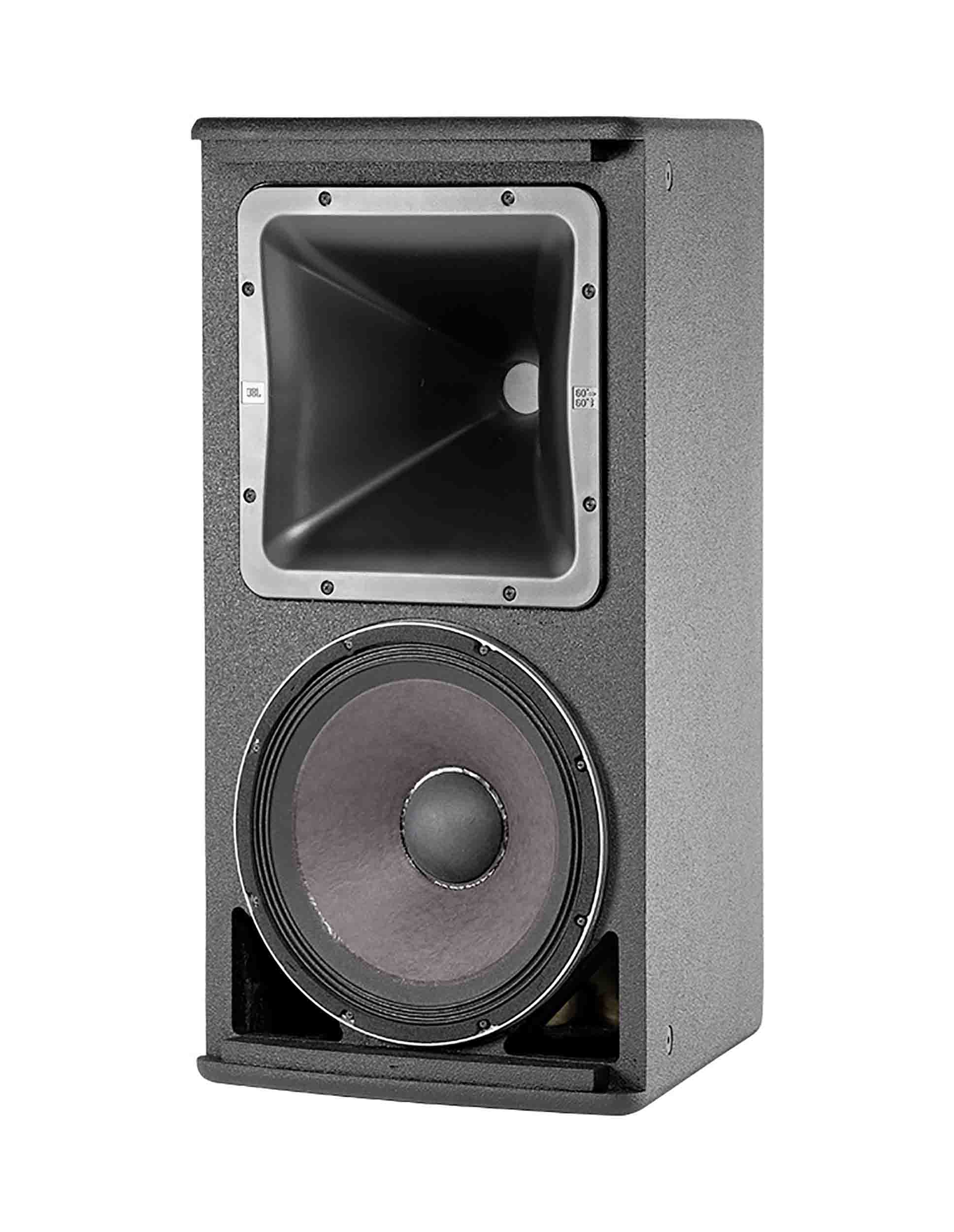 JBL AM5212/64, 2-Way Loudspeaker System with 1 x 12" LF - Black by JBL