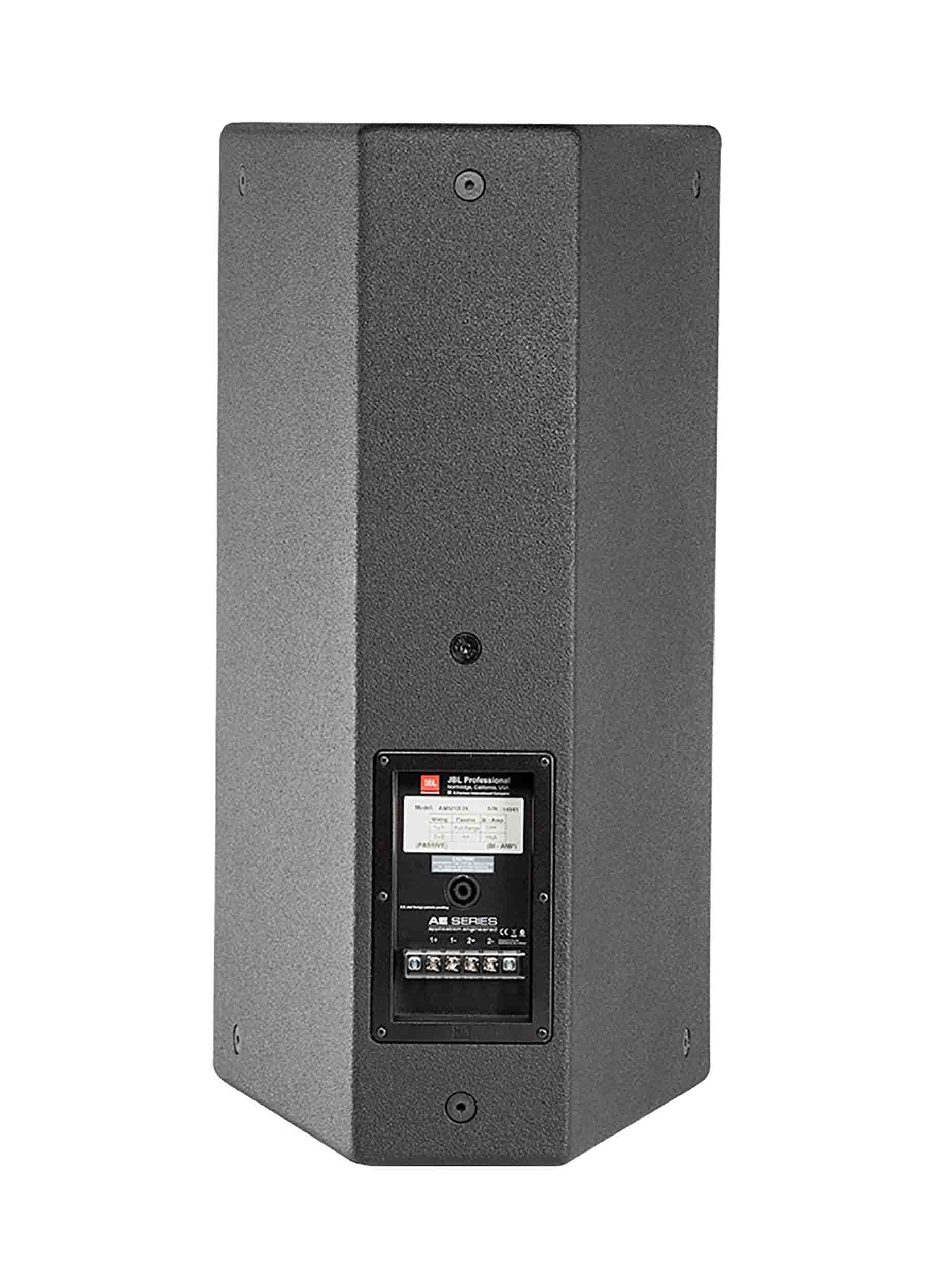 JBL AM5212/66, 2-Way Loudspeaker System with 1 x 12" LF - Black by JBL