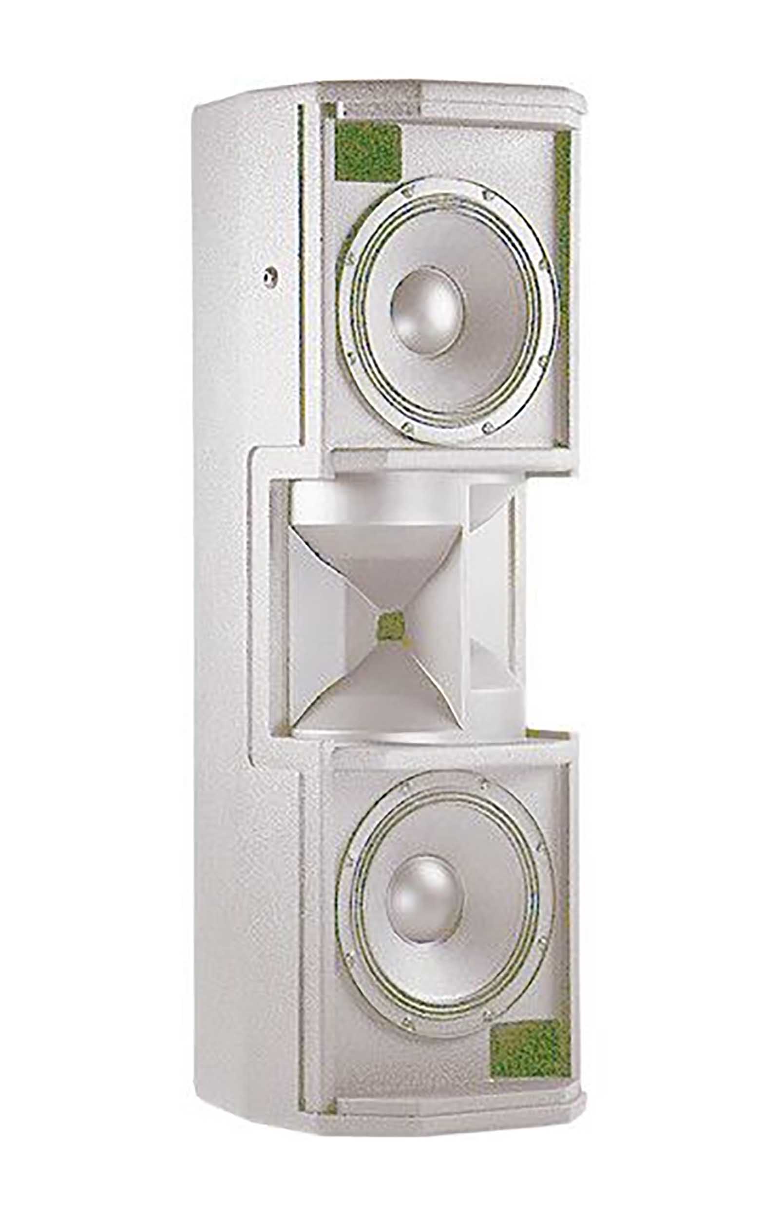 JBL CWT128-WH, Dual 8" 2-Way Loudspeaker System featuring CWT Crossfired Waveguide Technology - White by JBL