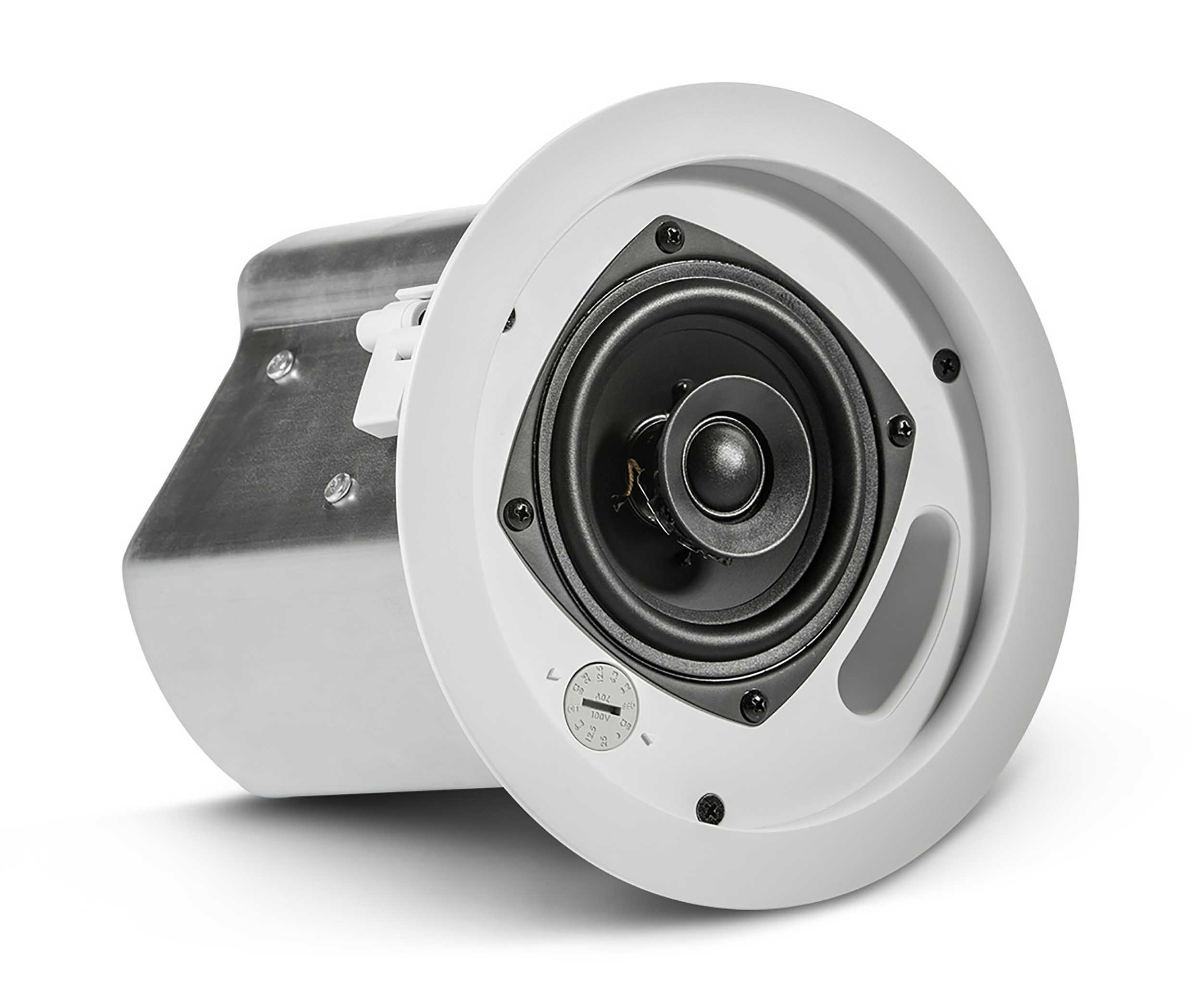 JBL CONTROL 14C/T, Two-Way 4" Coaxial Ceiling Loudspeaker - White by JBL