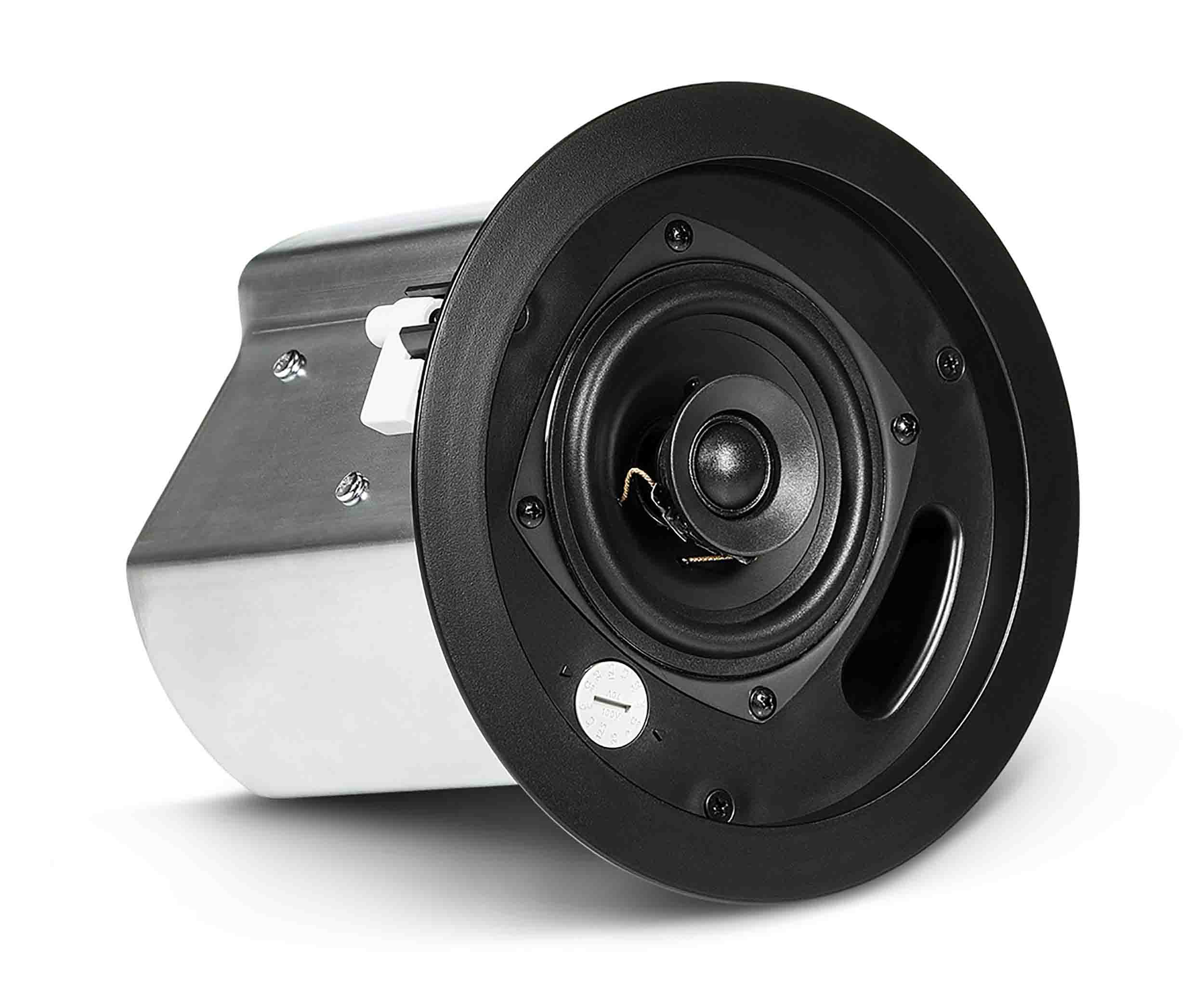 JBL CONTROL 14C/T-BK, Two-Way 4" Coaxial Ceiling Loudspeaker - Black by JBL