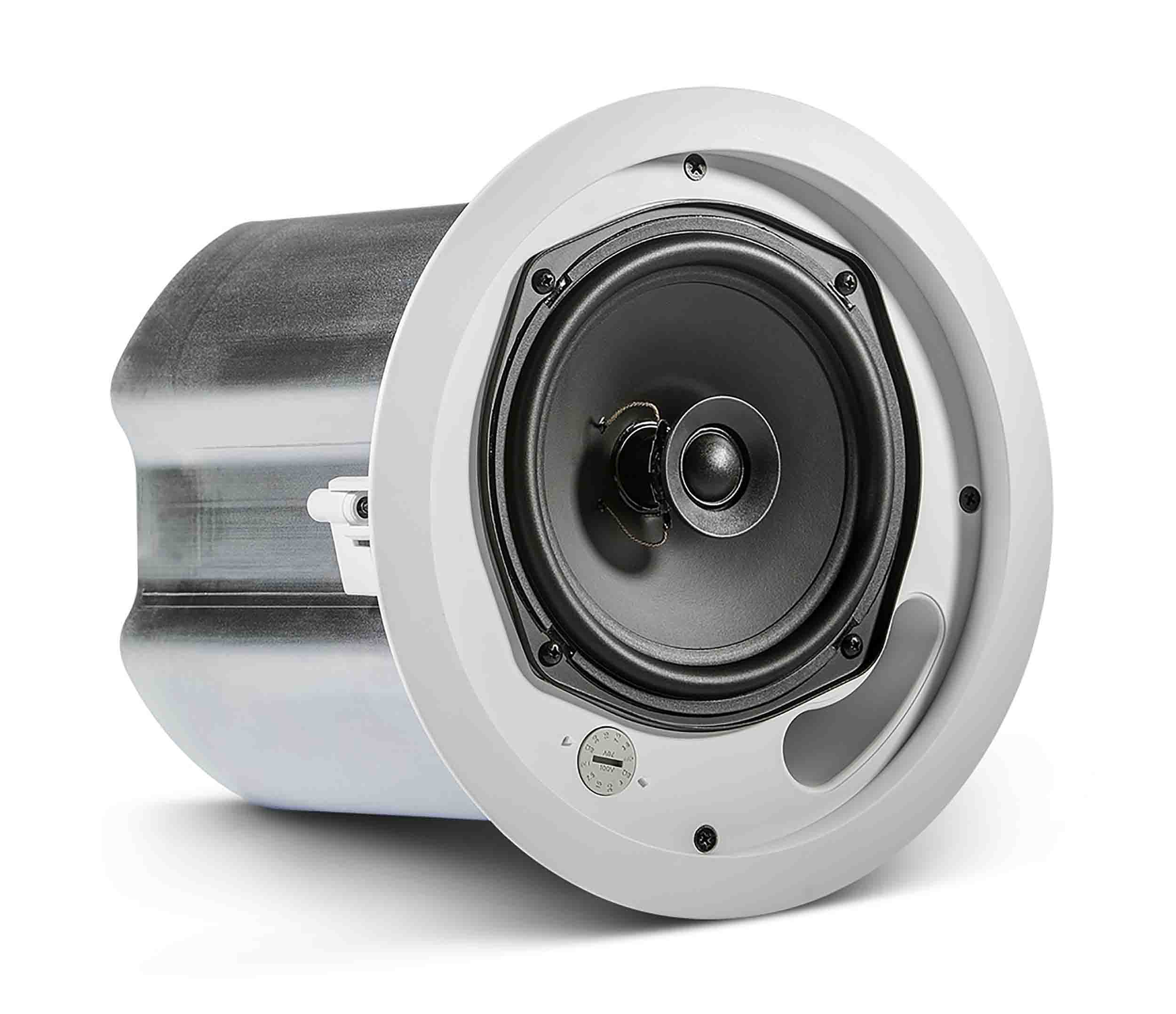 JBL CONTROL 16C/T, Two Way 6.5" Coaxial Ceiling Loudspeaker - White by JBL