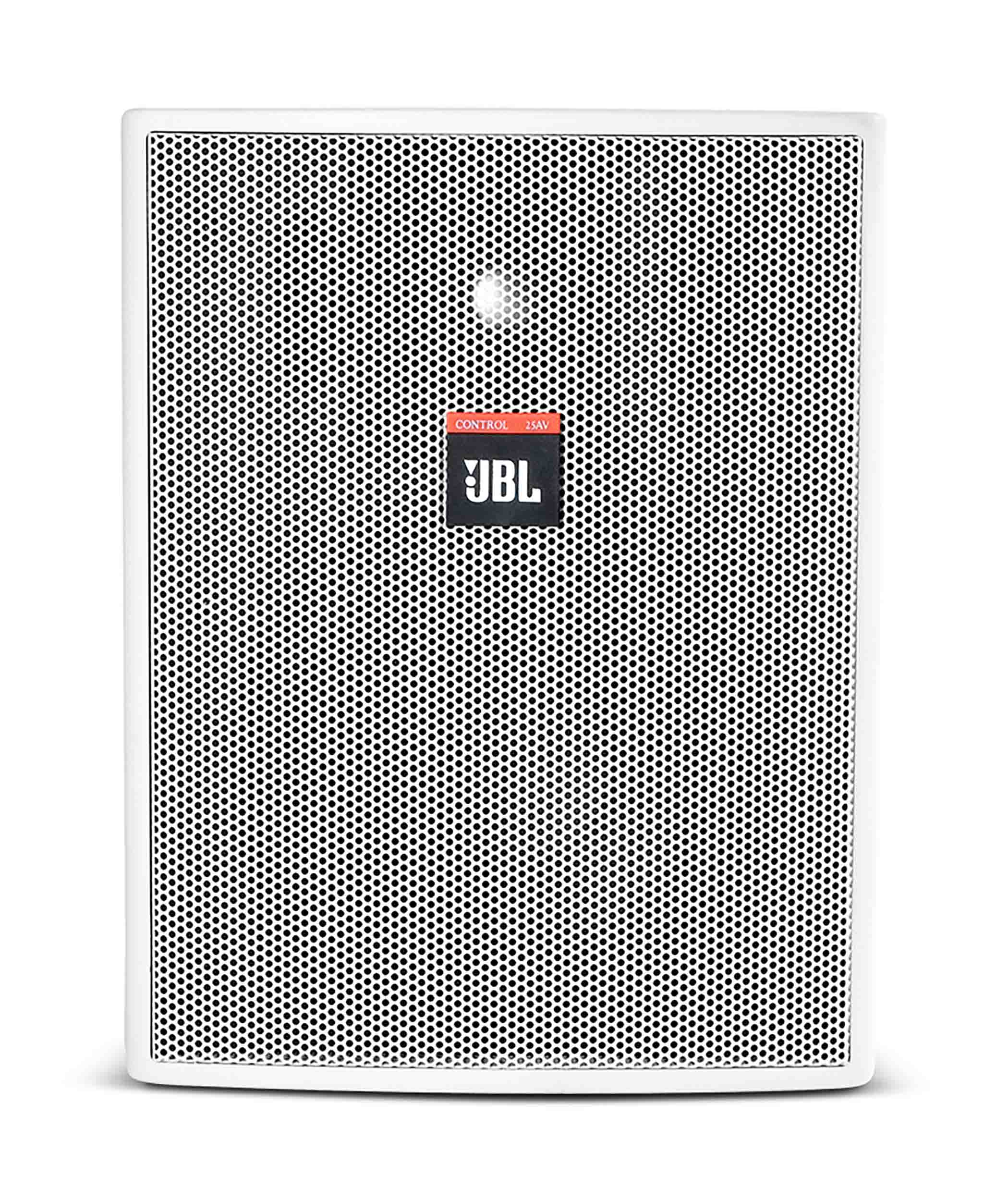 JBL CONTROL 25AV-WH 5.25" Two Way 200W Shielded Indoor/Outdoor - White by JBL