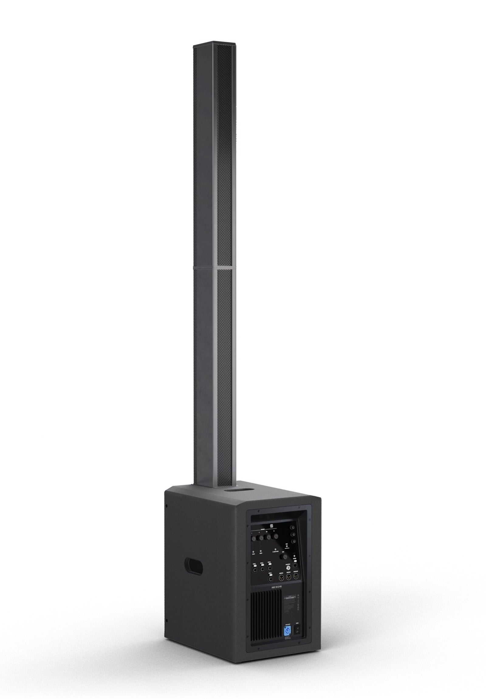 LD System MAUI 28 G3 MIX, Compact Cardioid Column PA System with Digital Mixer - Black by LD Systems