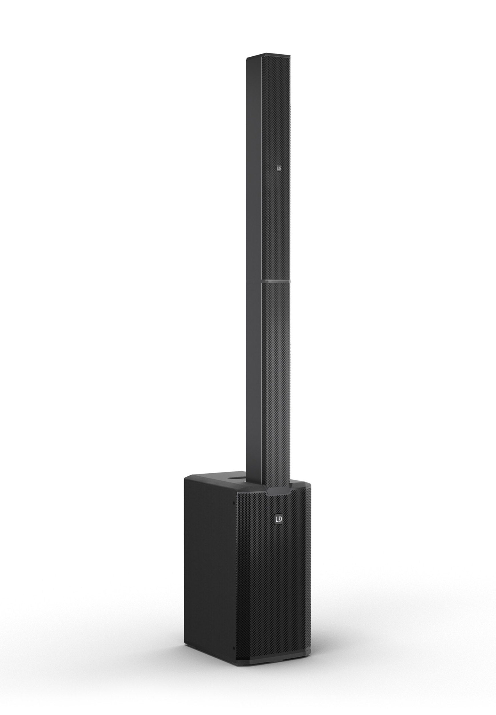 LD System MAUI 11 G3 MIX, Portable Cardioid Column PA System with Digital Mixer - Black by LD Systems