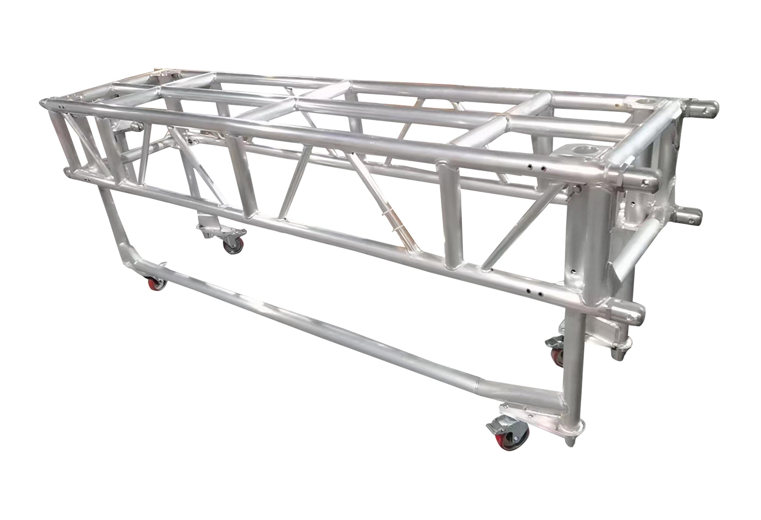 ProX XT-PRERIG8FT, Pre-Rig Rectangular Truss Segment with Removable Rolling Base System - 8' FT by ProX Cases