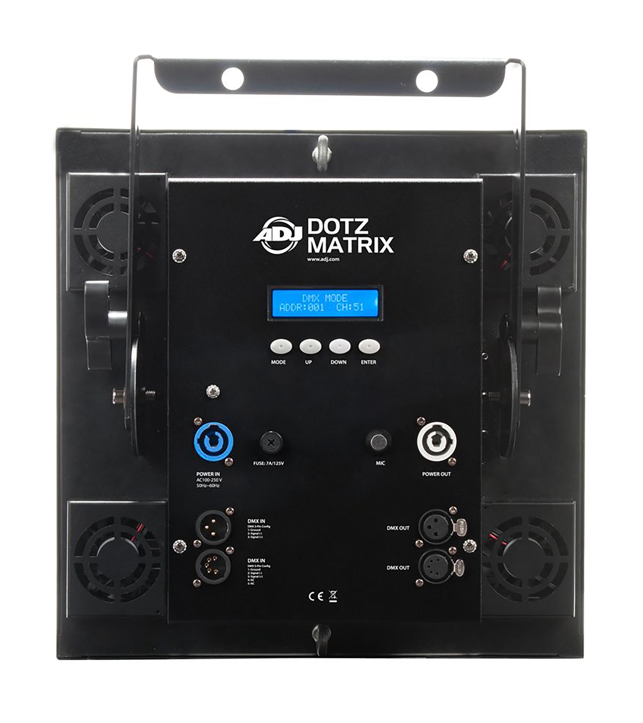ADJ DOTZ MATRIX, 4x4 COB LED High Output Wash and Blinder Matrix Panel