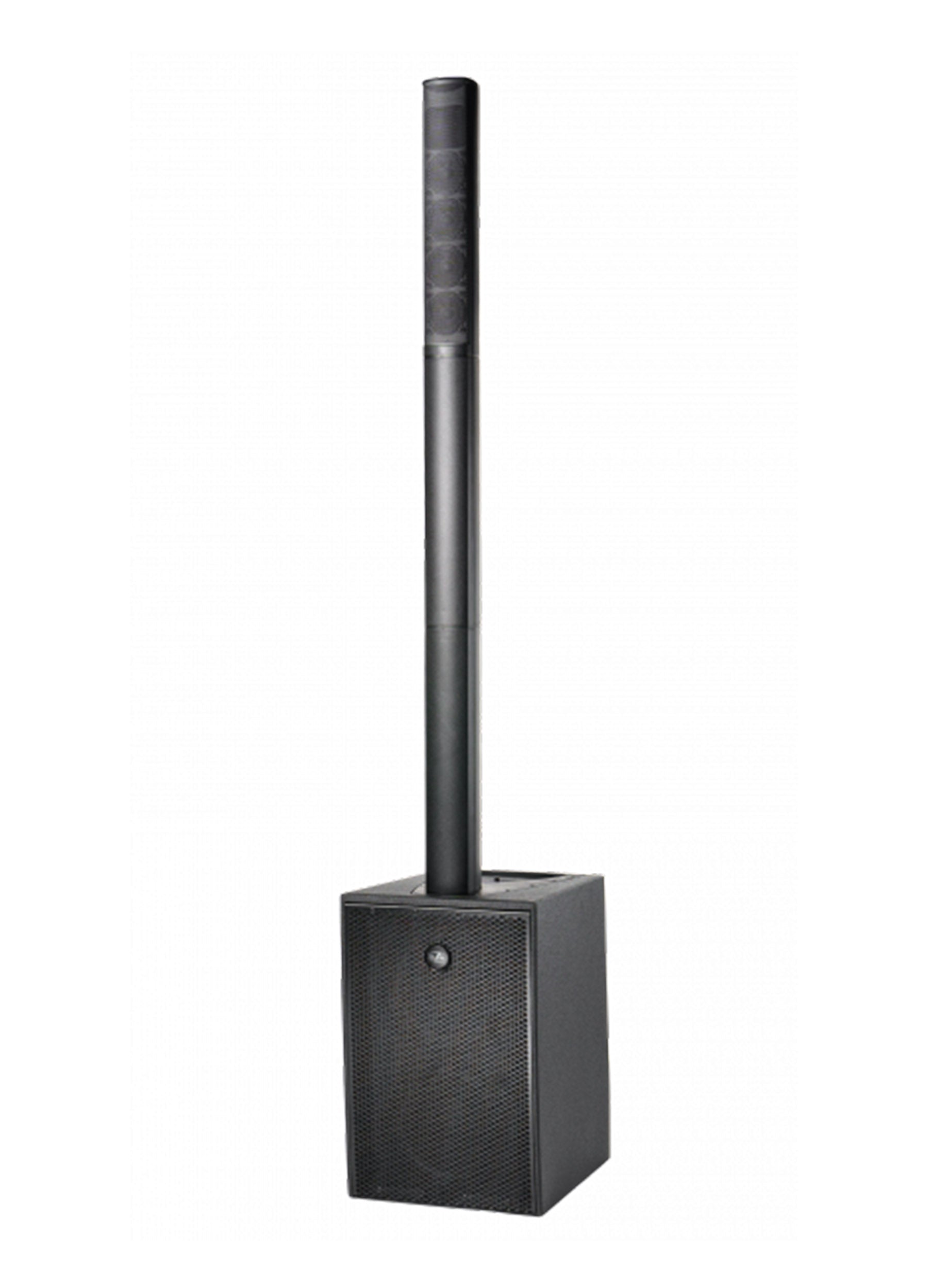 DAS Audio ALTEADUO20APLDUO, 3-Way Powered Portable Column System DJ Package with Transport Dolly by DAS Audio