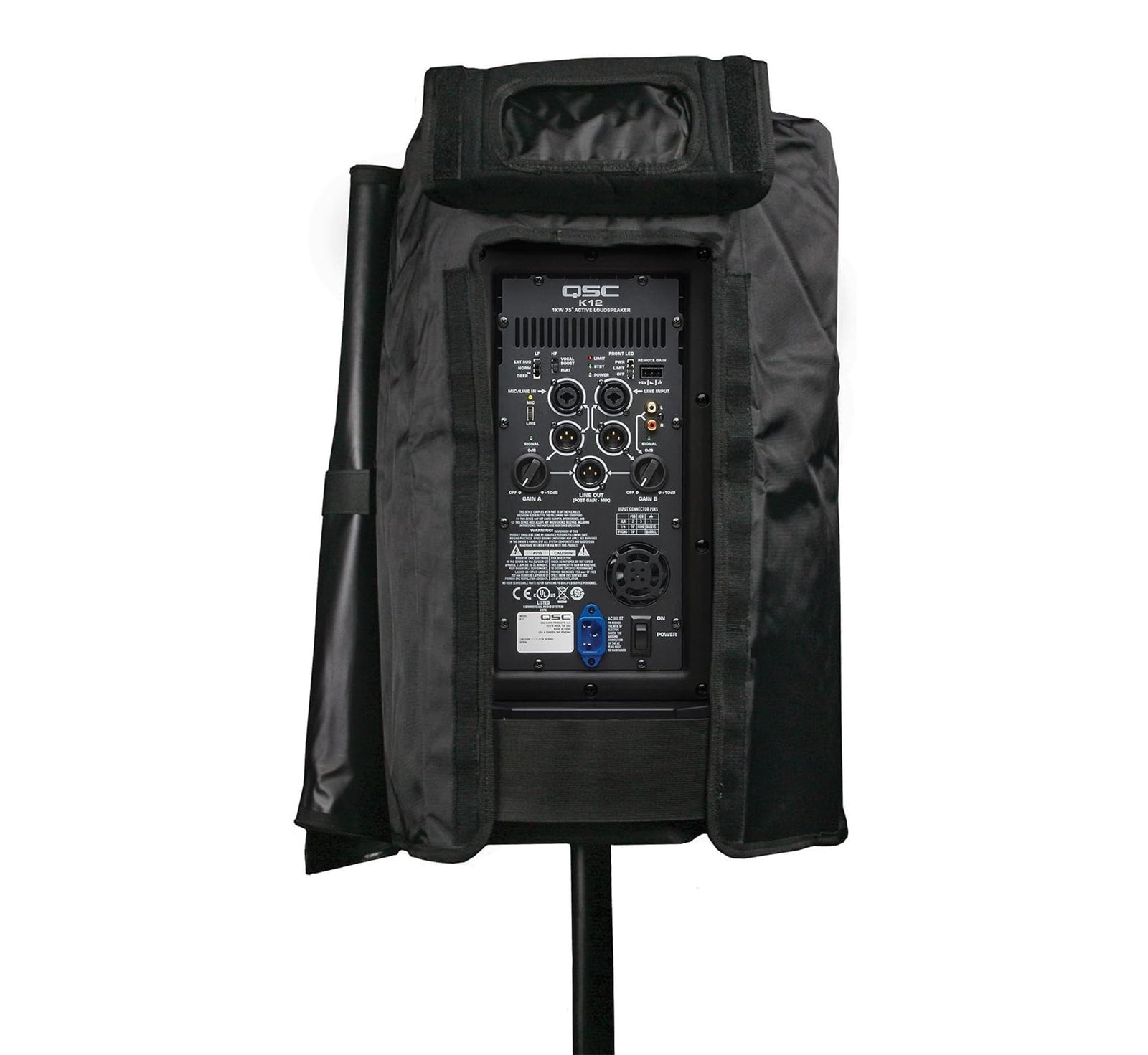 QSC K12 Nylon and Mesh Outdoor Cover for K12 Loudspeaker by QSC