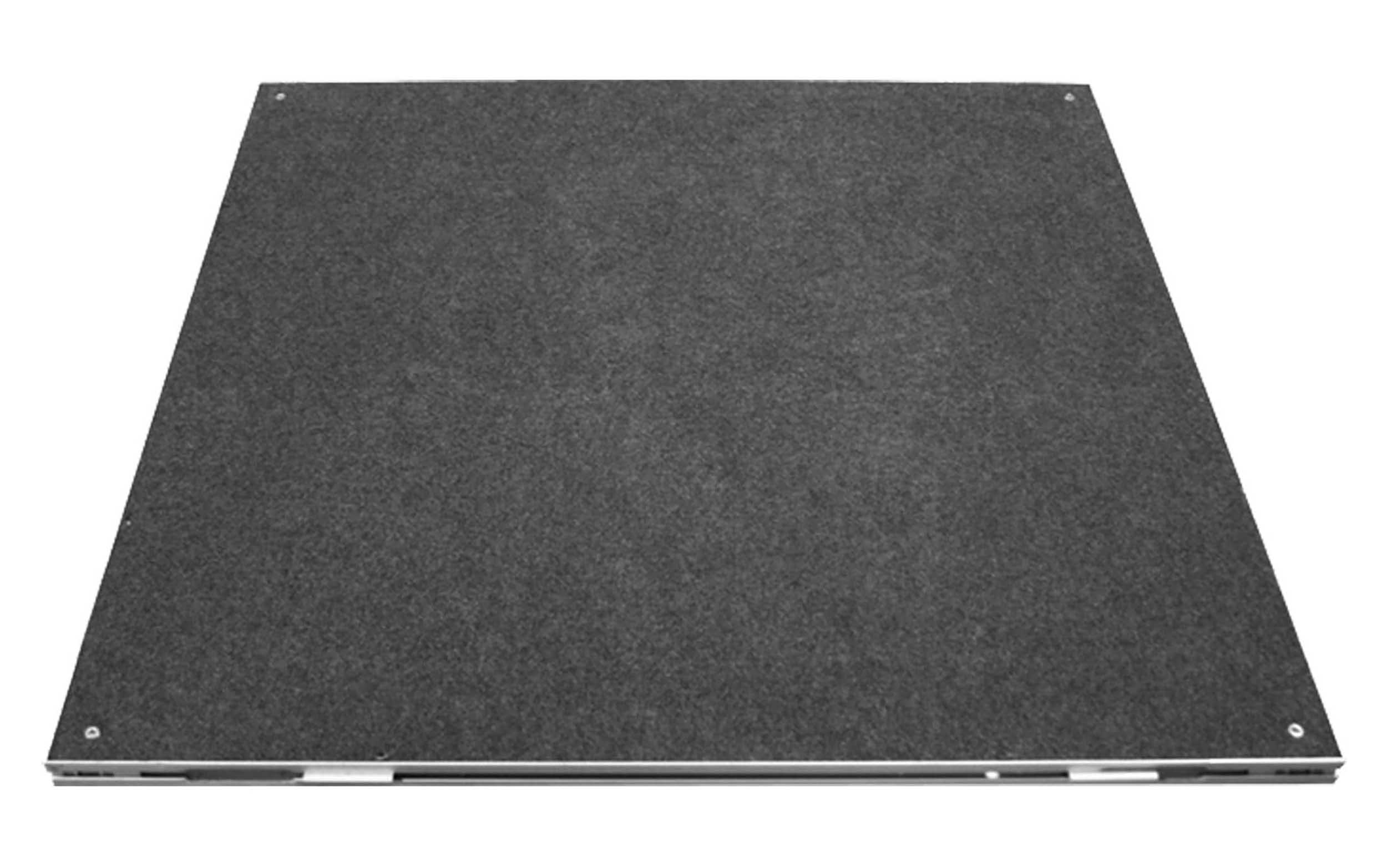 IntelliStage ISP4X4CS Single 4' x 4' Carpeted Platform